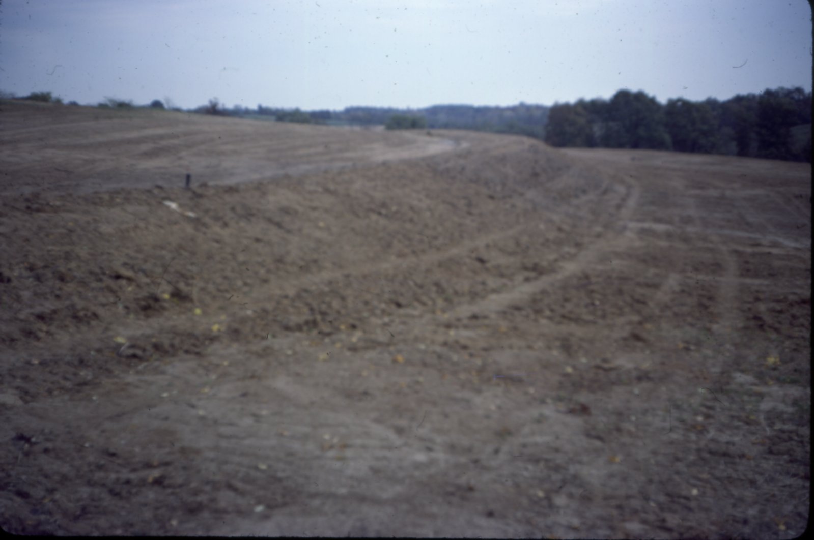 Emerson Krabill contour terracing, 1978