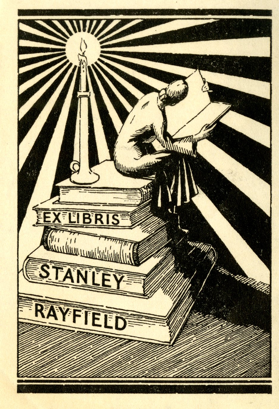 Stanley Rayfield Bookplate