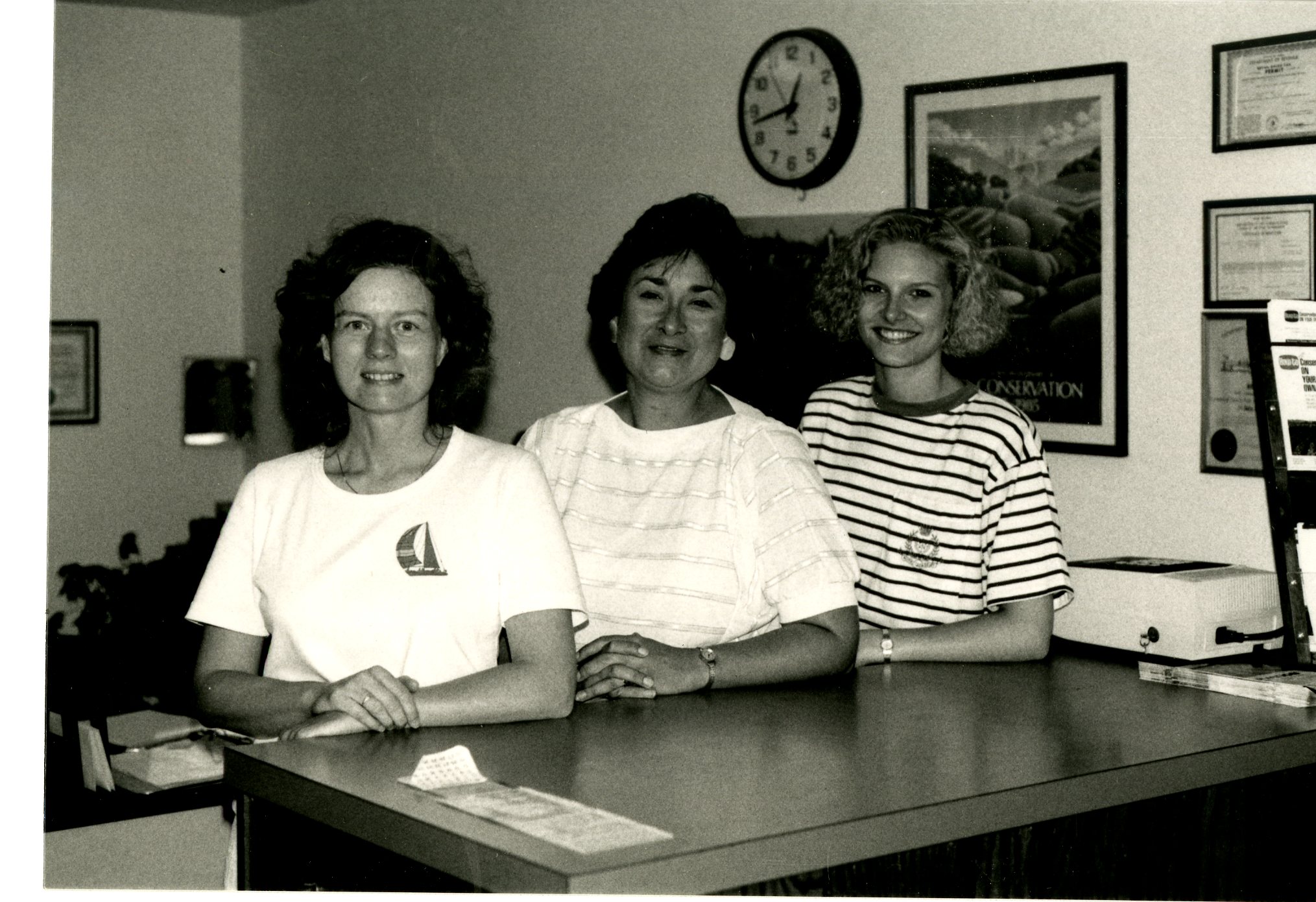 Three District Workers
