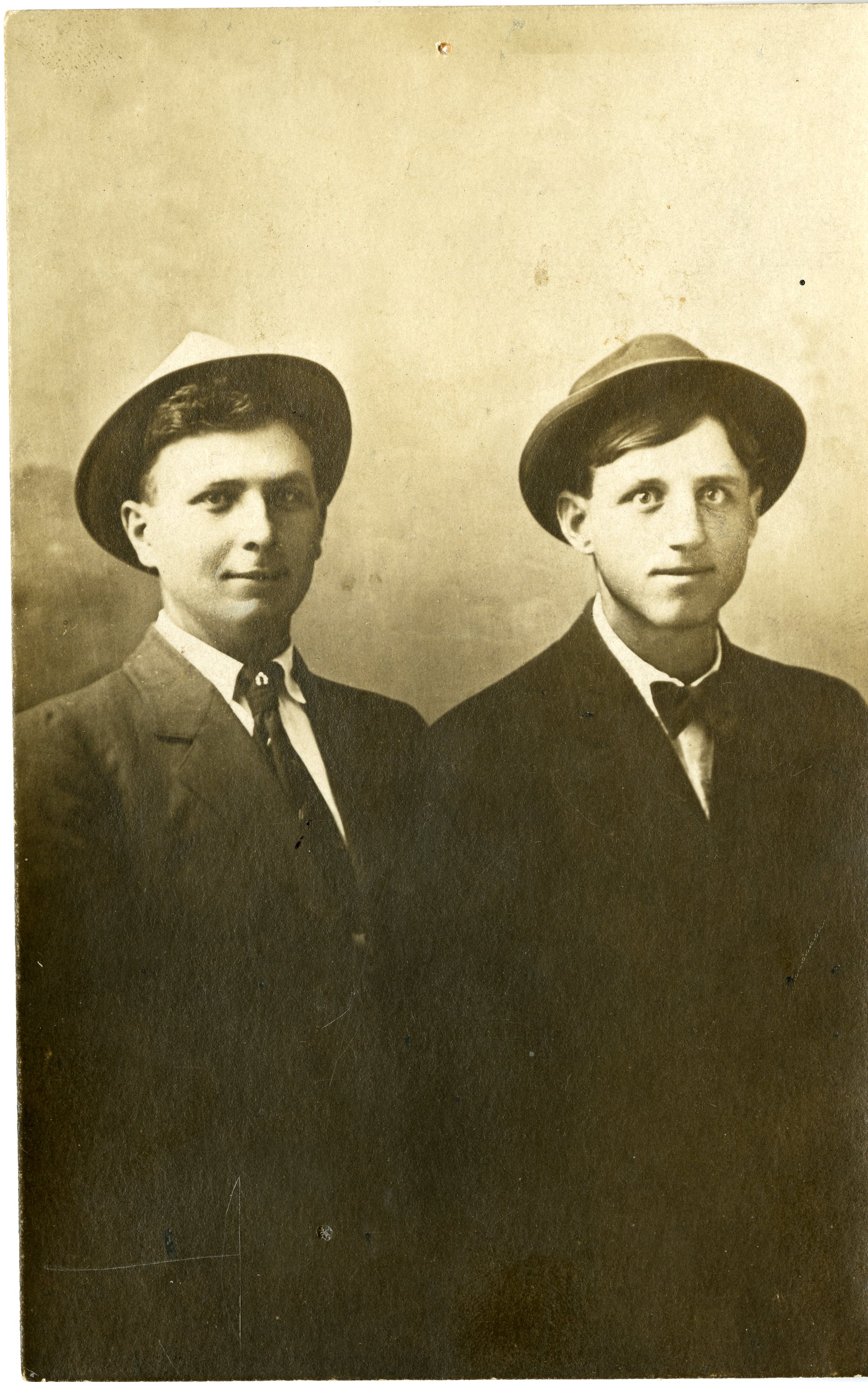 Harry Grout and Charlie Lackander