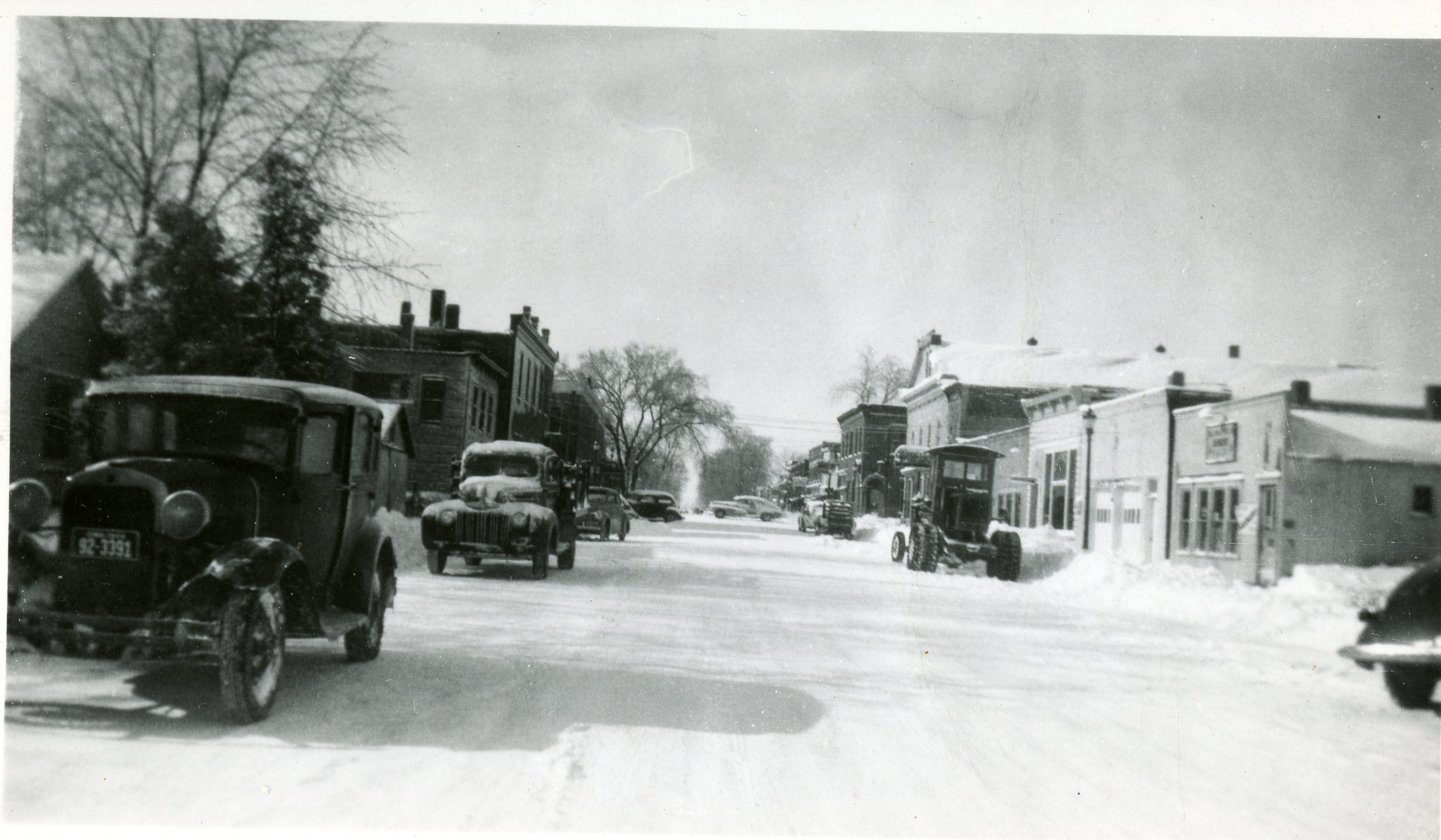 B Ave. in Kalona