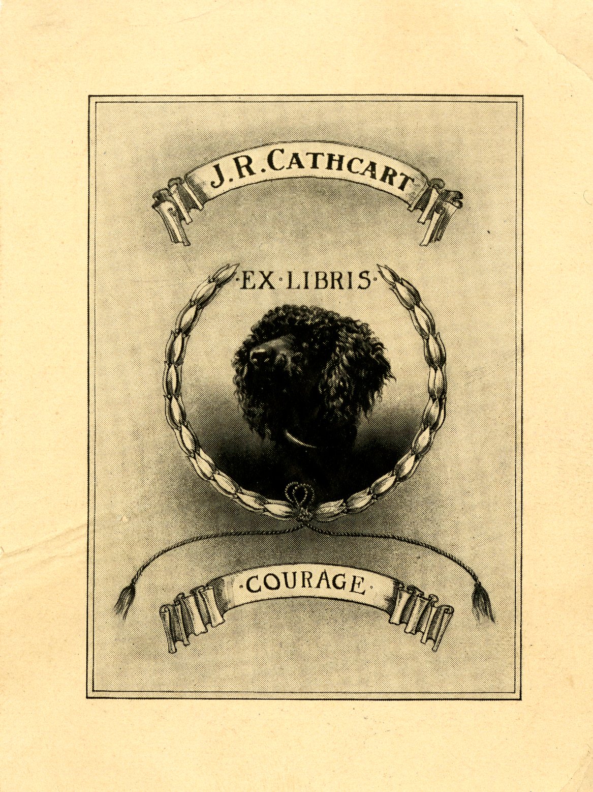 J.R. Cathcart Bookplate 