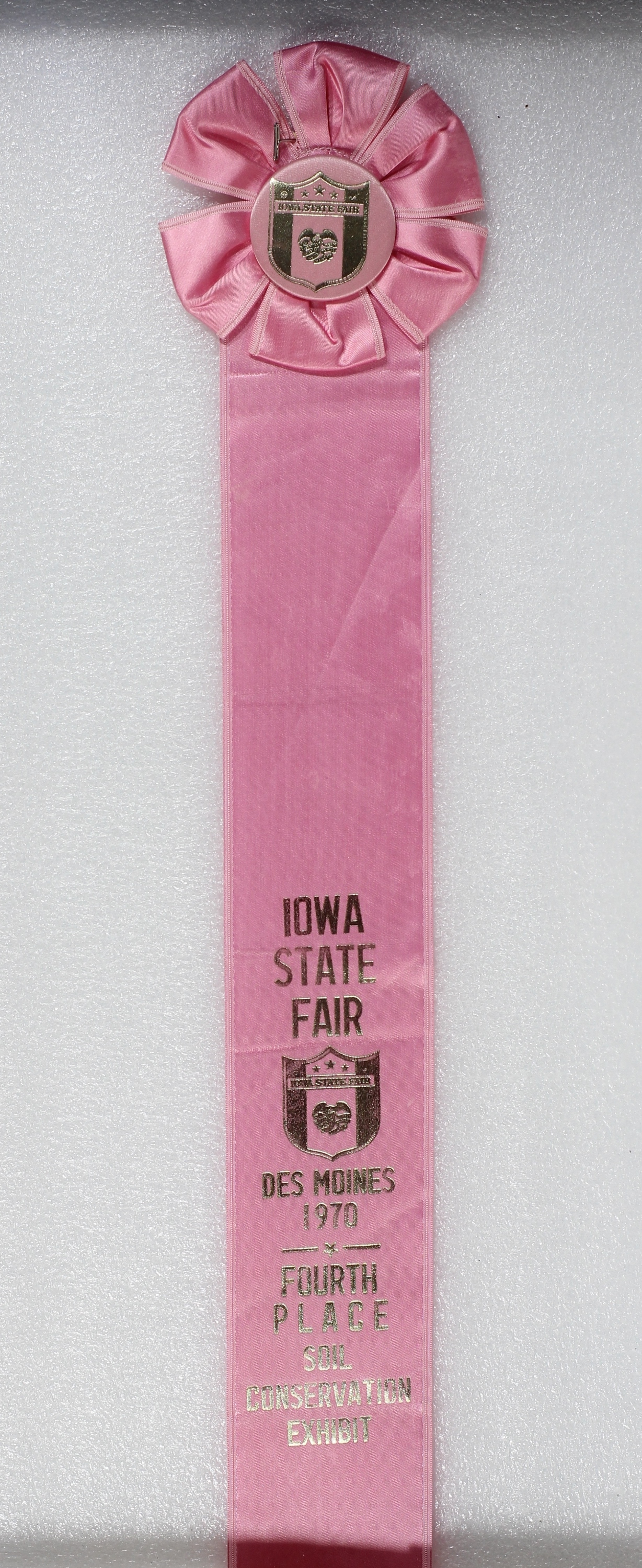 1970 Iowa State Fair Ribbon