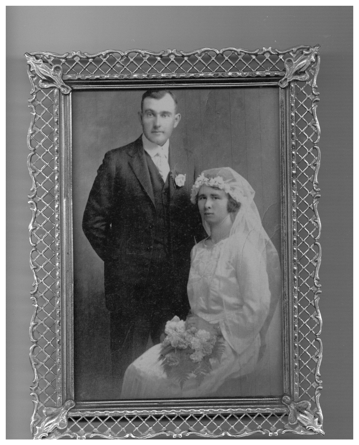 Vintage Photo - Charles and Mary Benda