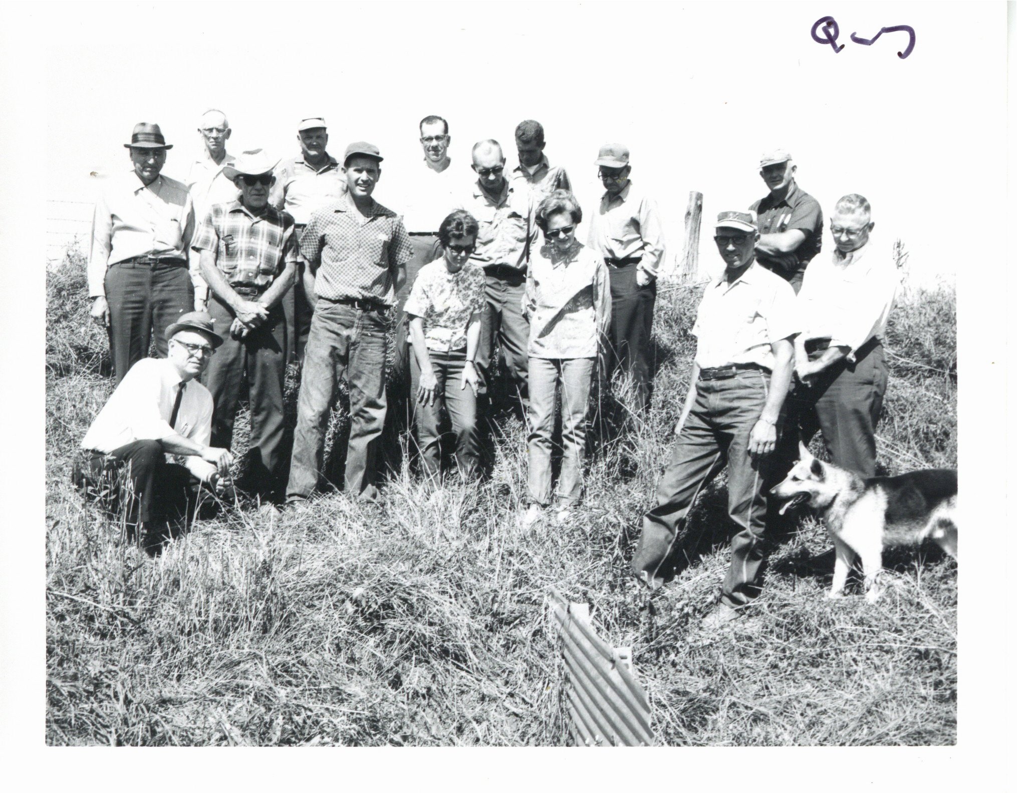 Conservation tour on Charles Kurt farm, 1969