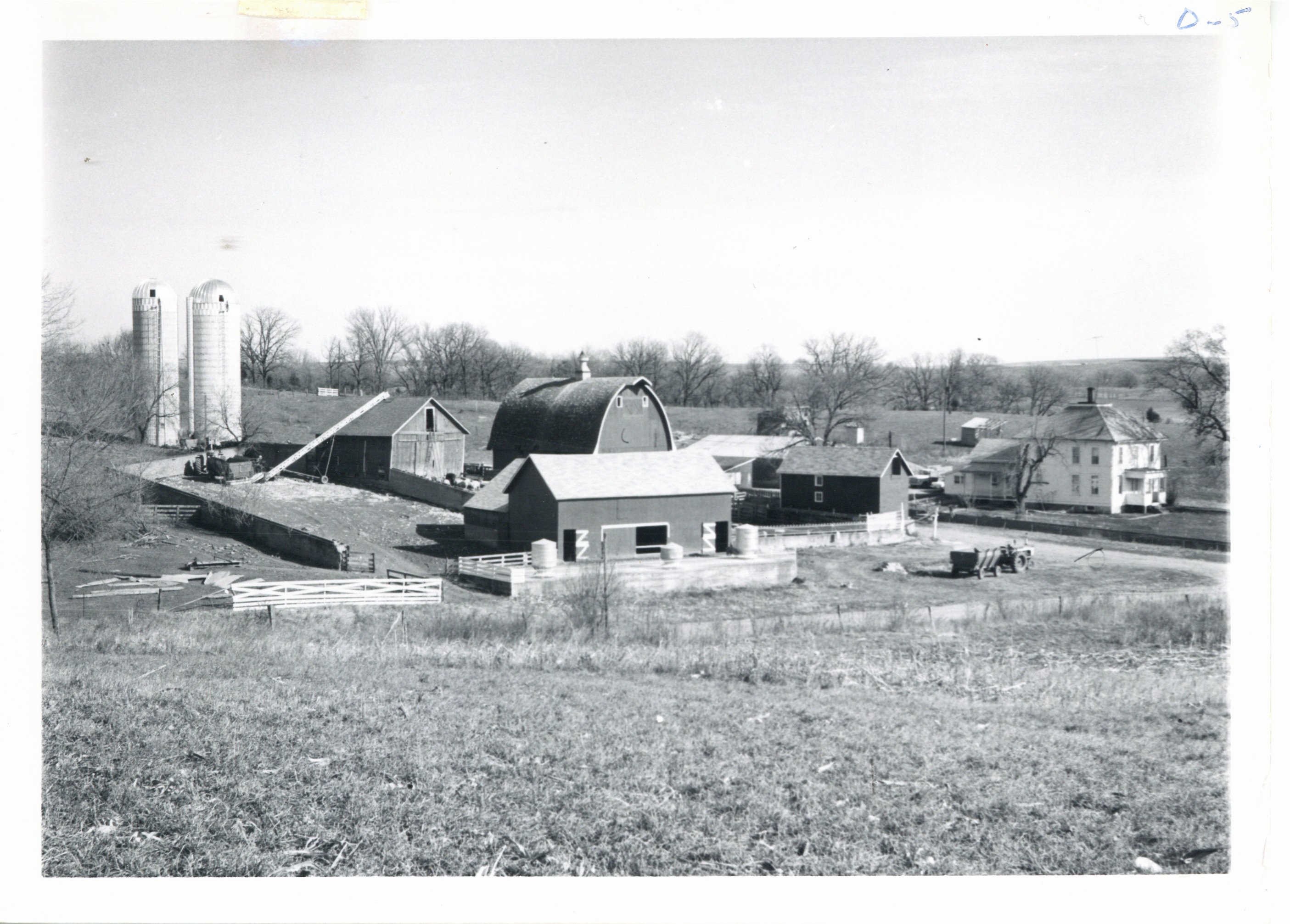 Jepsen farmstead improvements, 1966