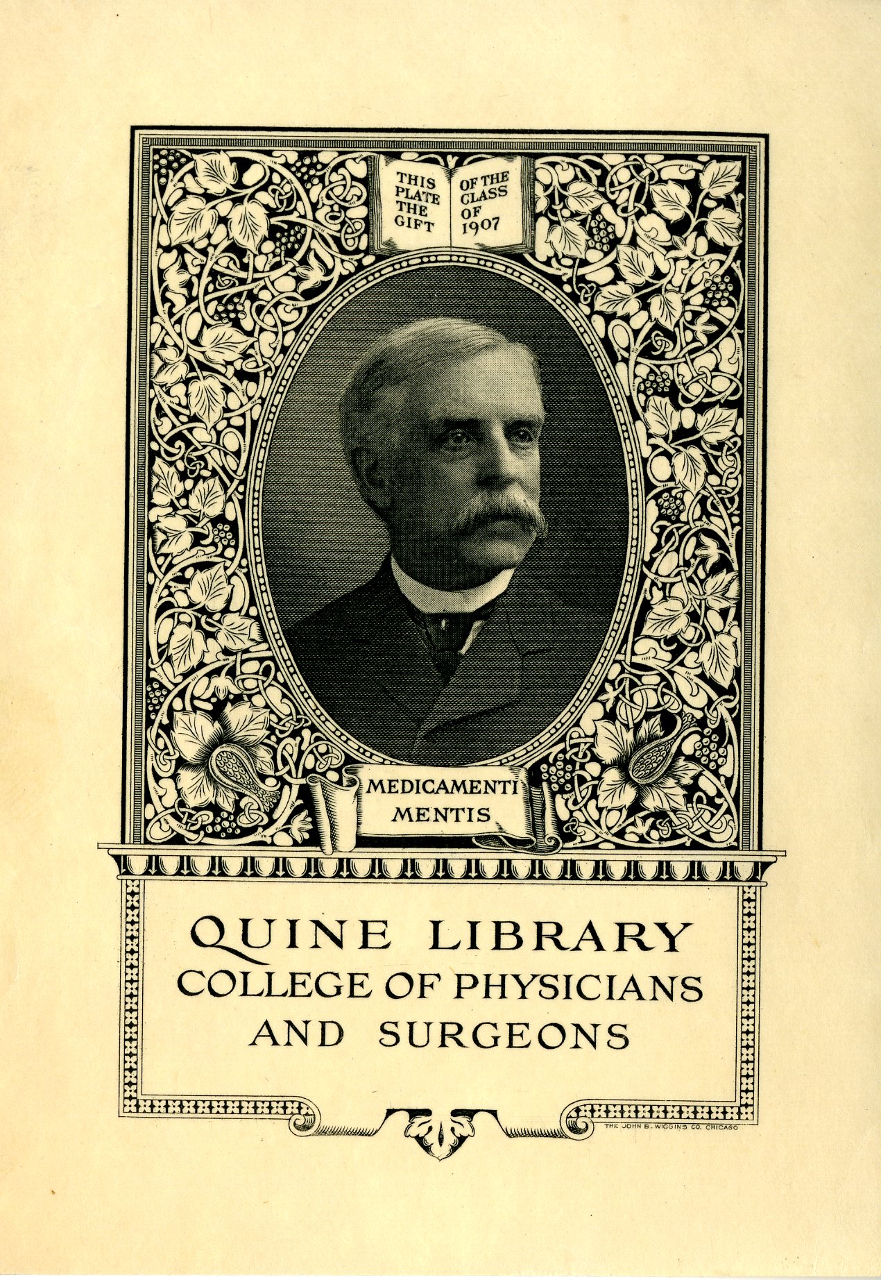 Quine Library Bookplate 