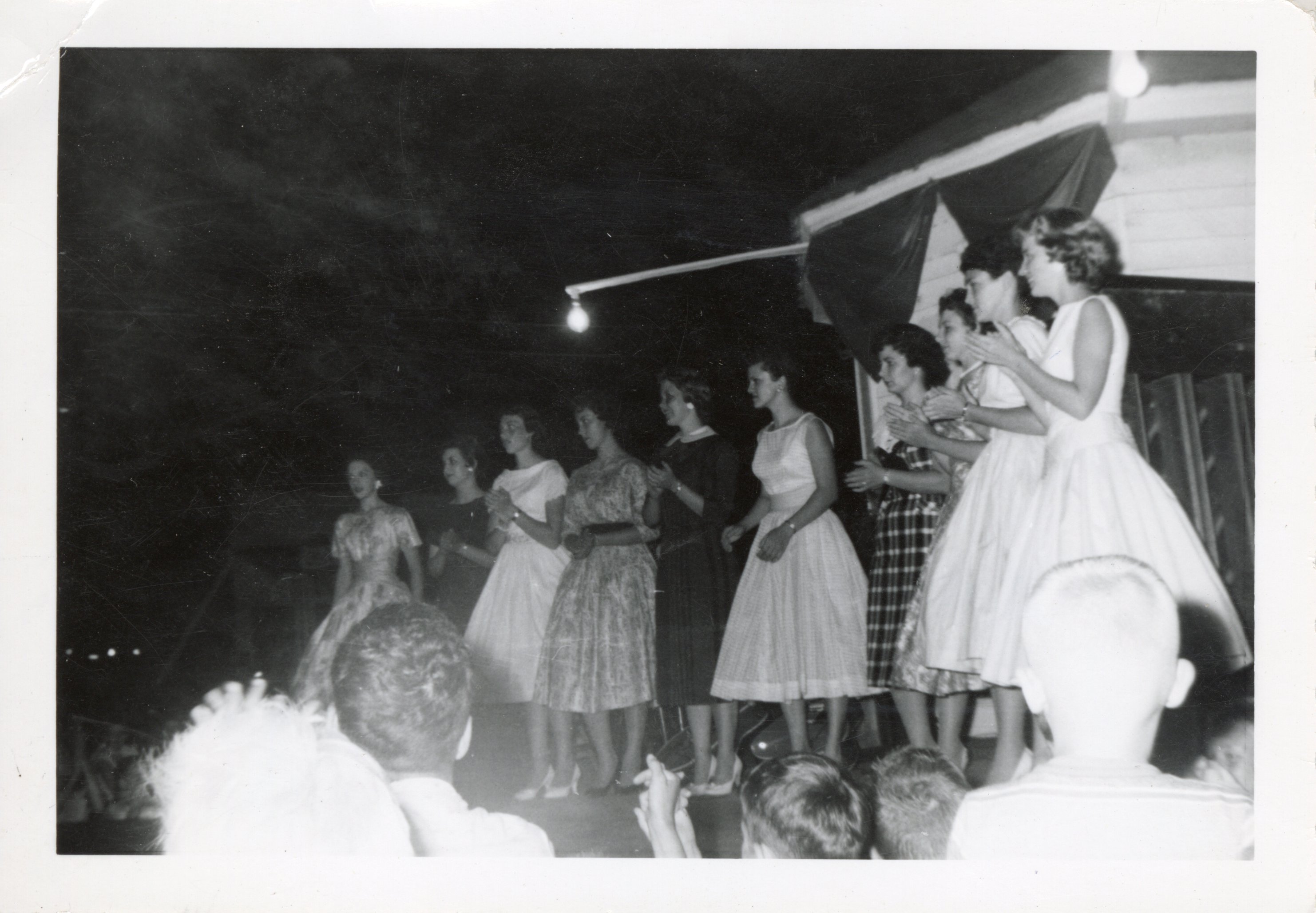Queen of the Furrow Candidates for 1958 in Drakesville, Iowa