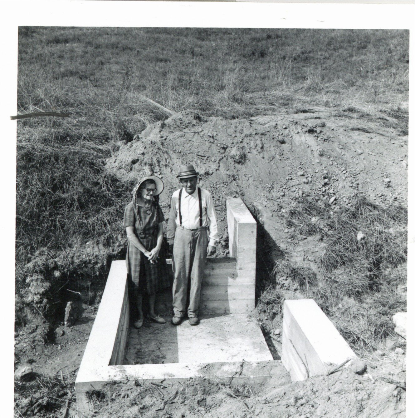 Felderman's toe wall stabilization structure, 1967