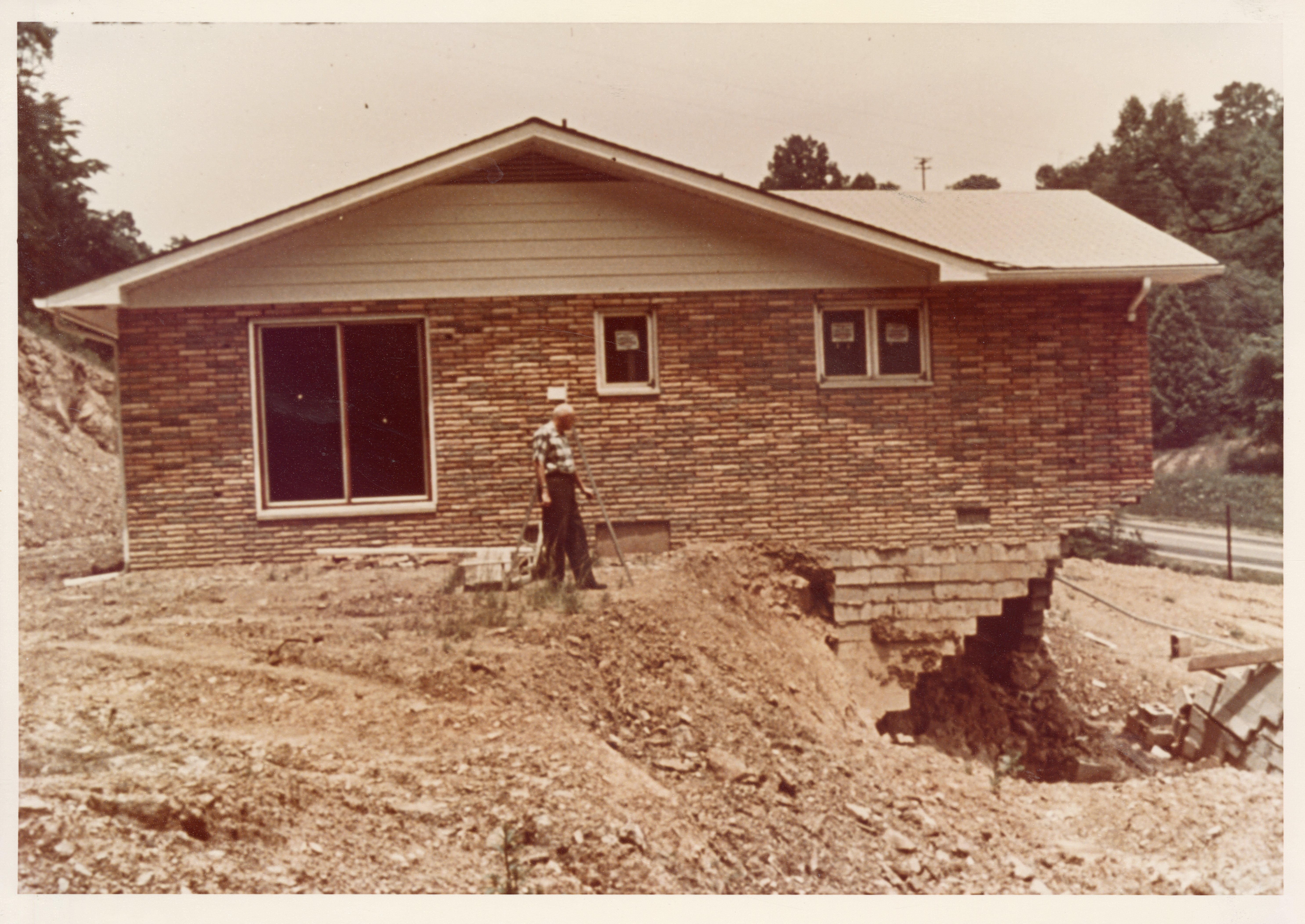 1970s? Excavation under house