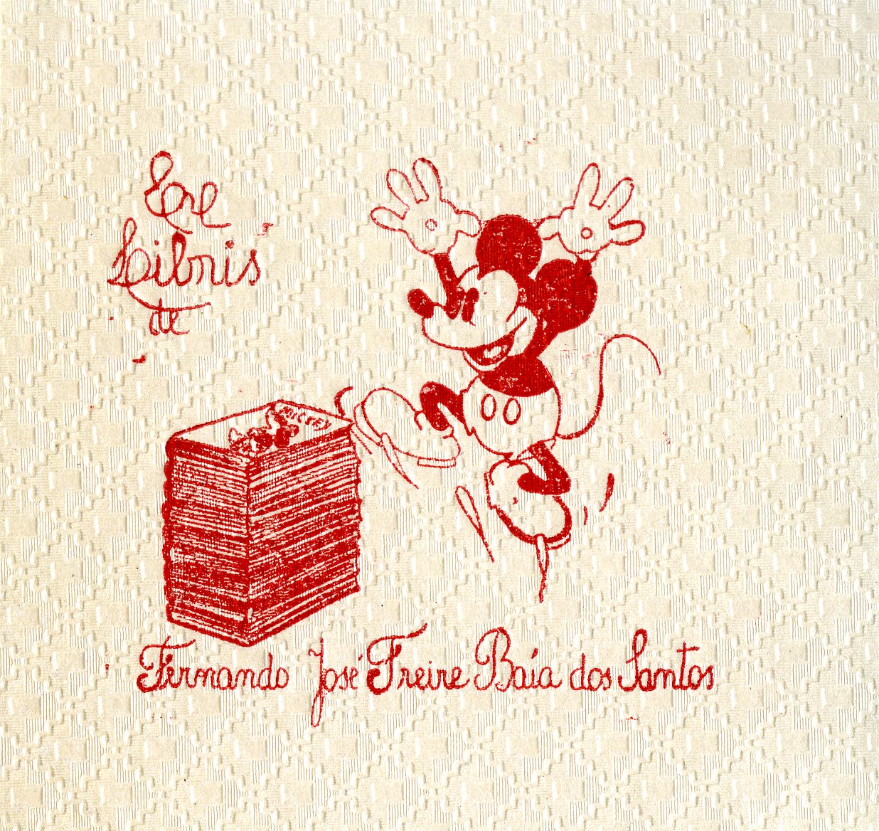 Fernando Jose Freire Bookplate 