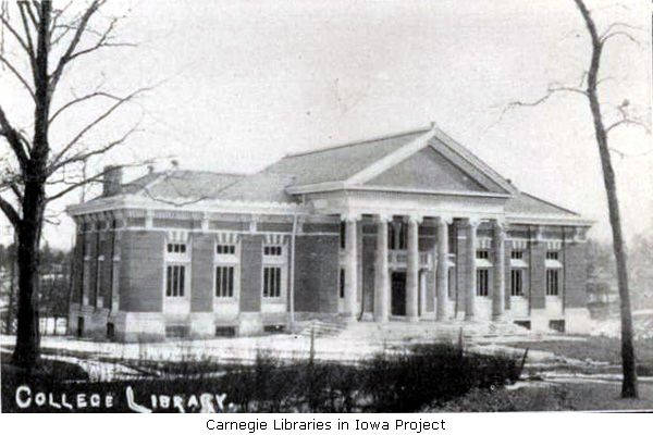 Parsons College Library, Fairfield, Iowa