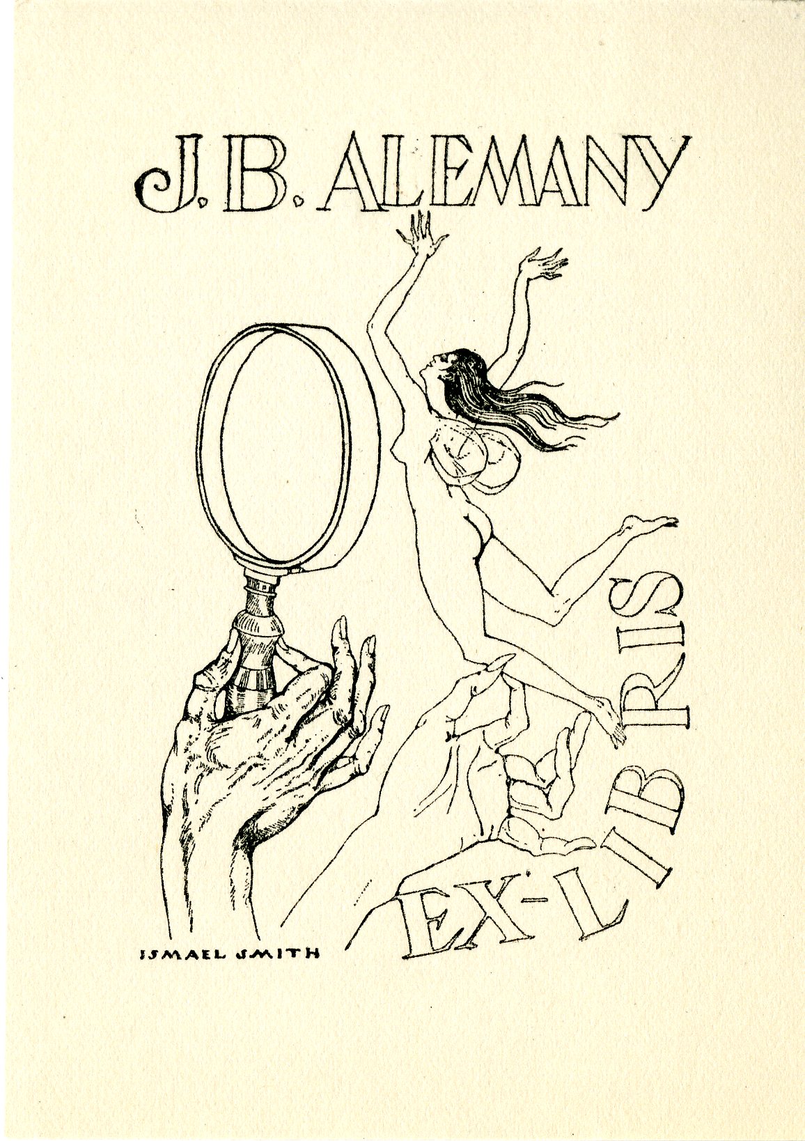J.B. Alemany Bookplate 