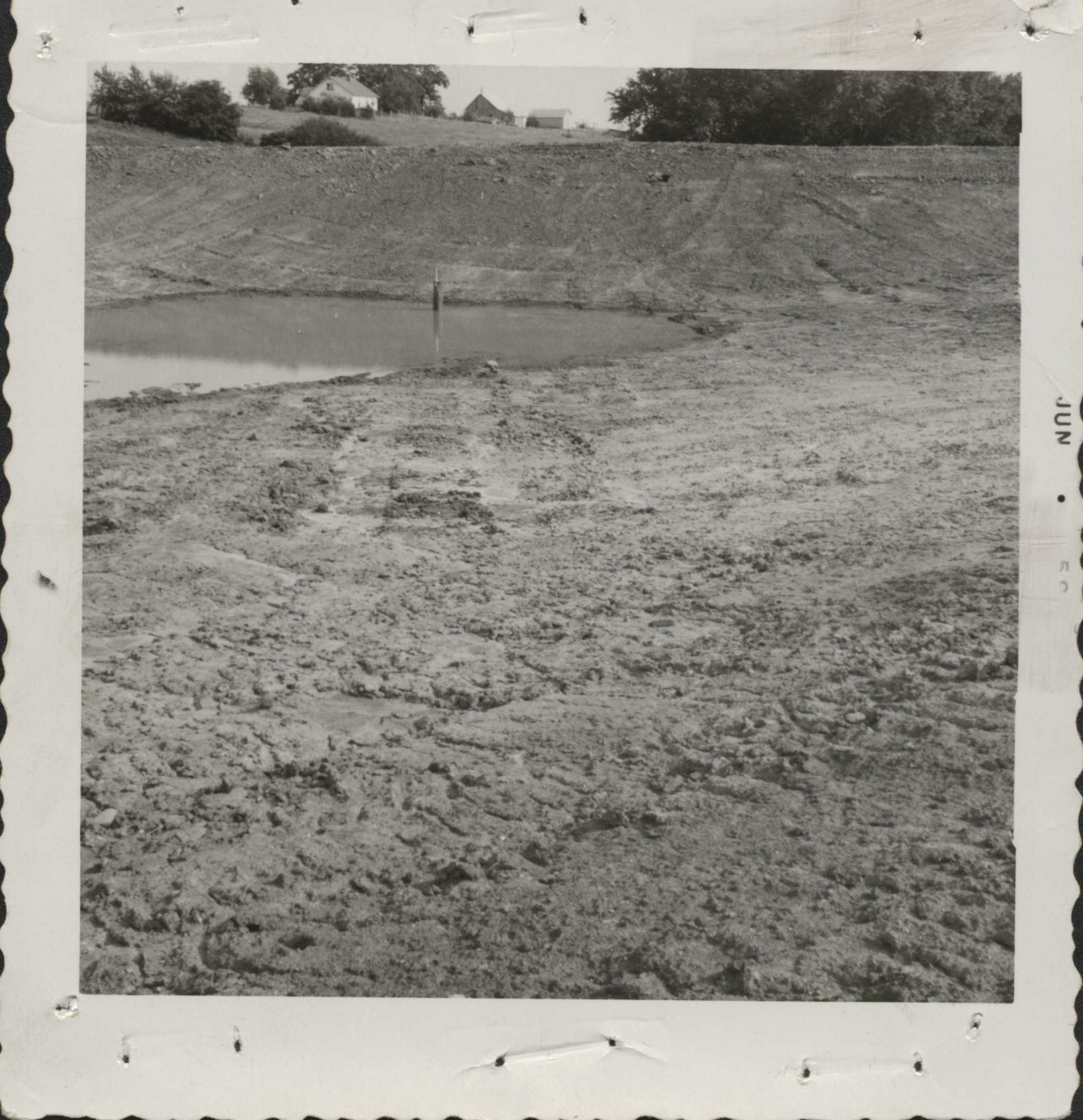 Watershed structure on Sig Mikels' farm.