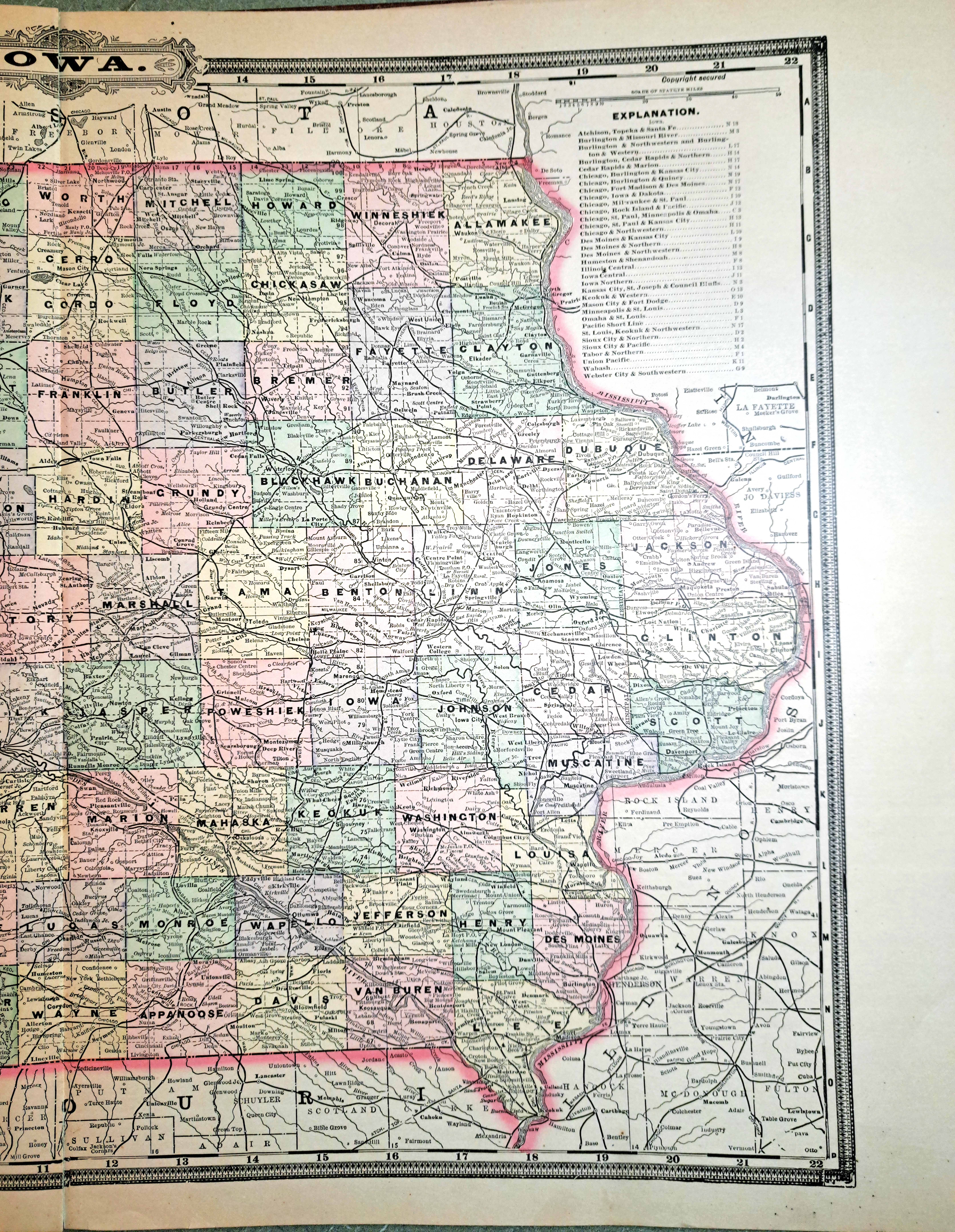 Fremont County Plat Book 1891 page 11