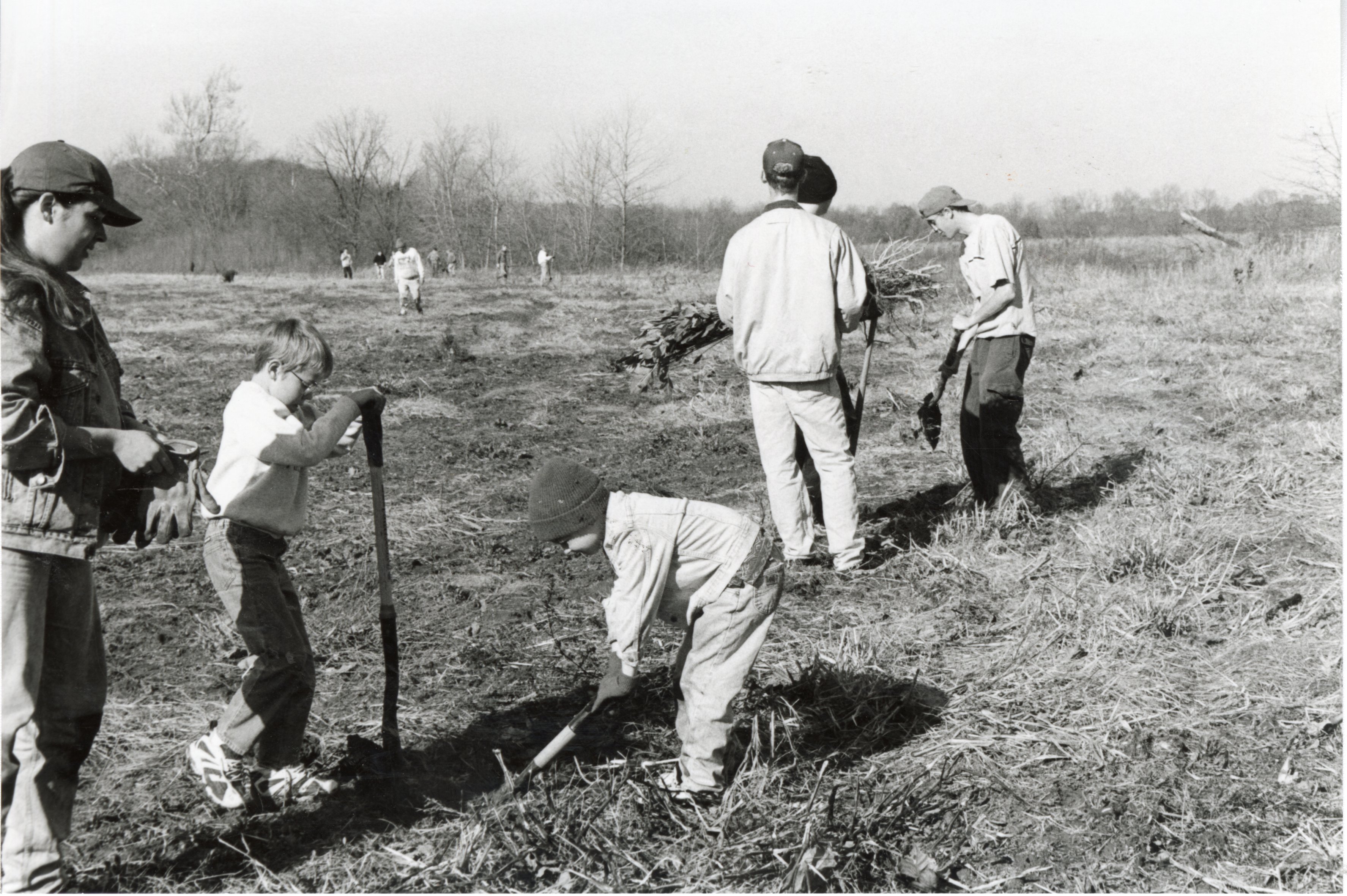 1999  Boy Scouts plant trees