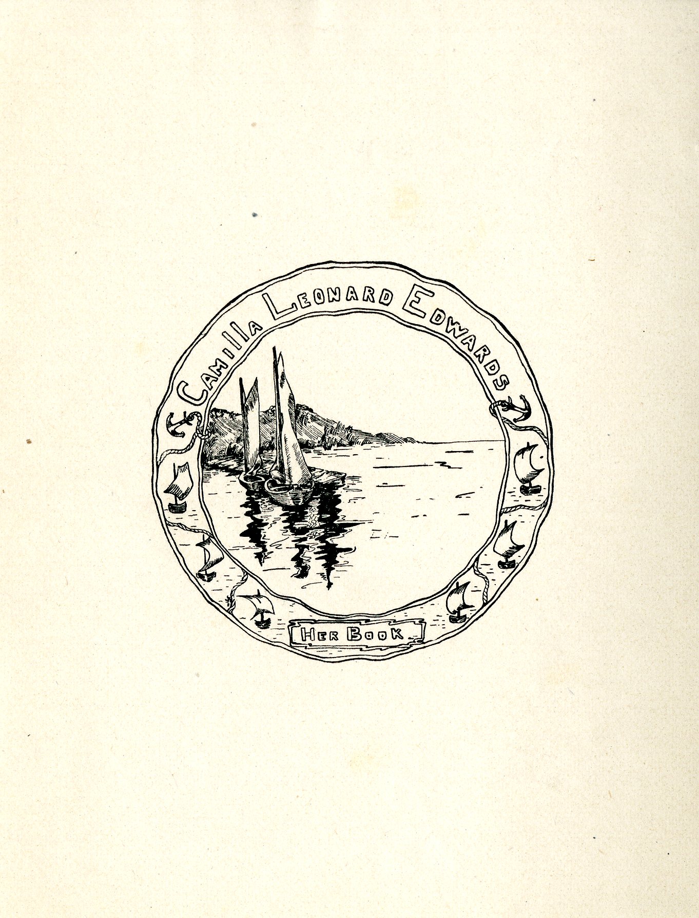 Camilla Leonard Edwards Bookplate 