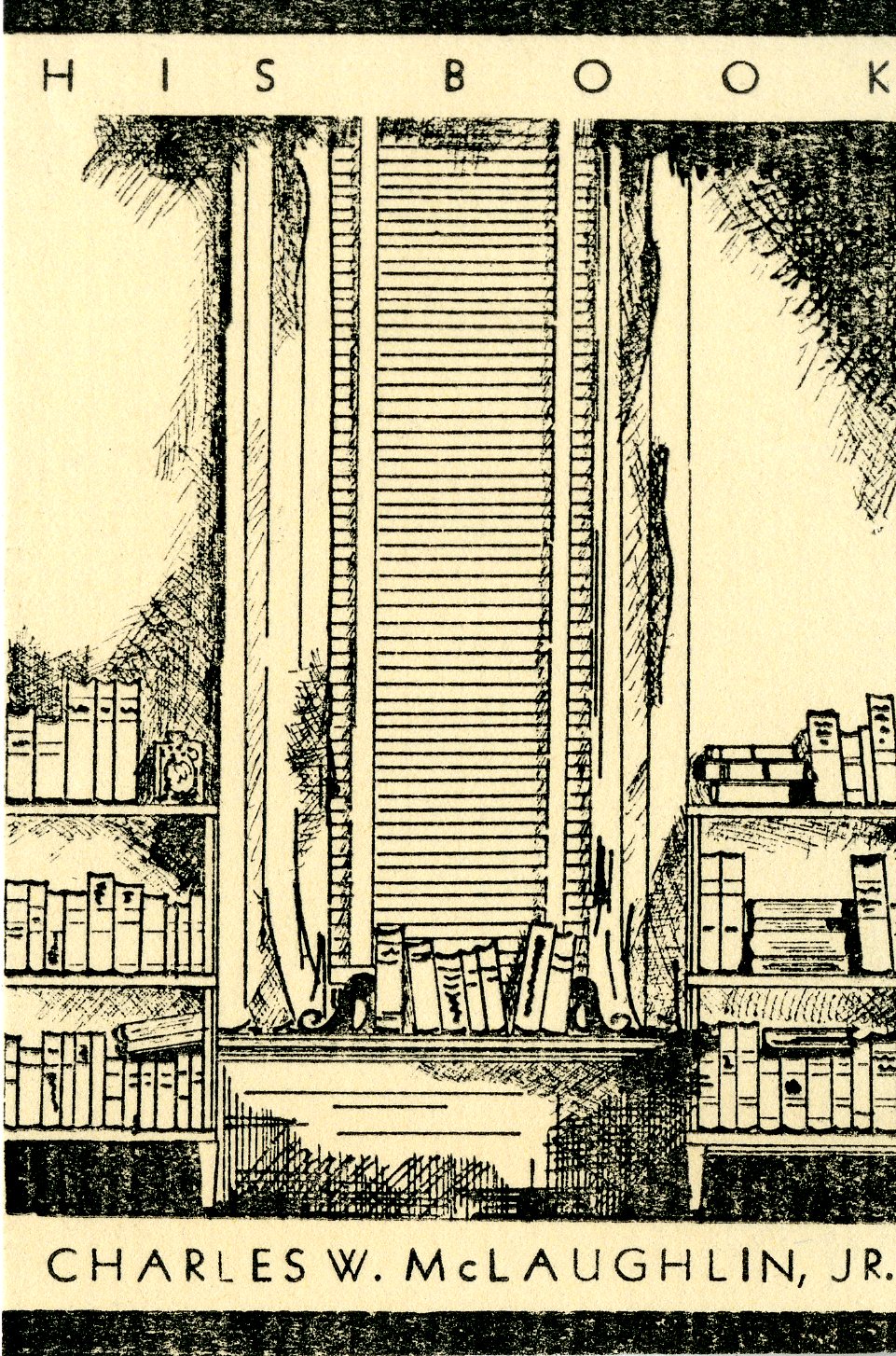 Charles W. McLaughlin Jr. Bookplate 