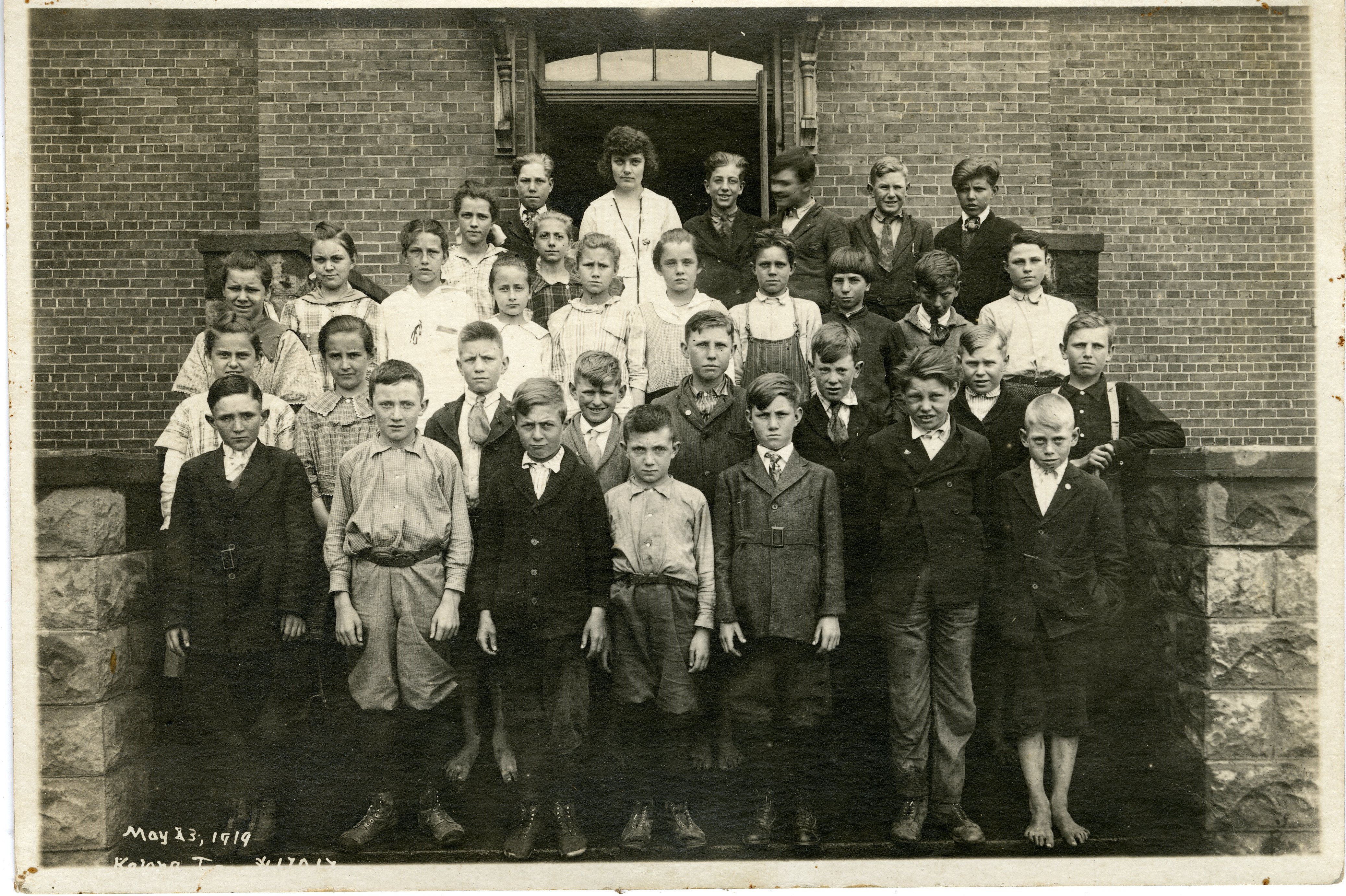 5th & 6th Grade School class picture