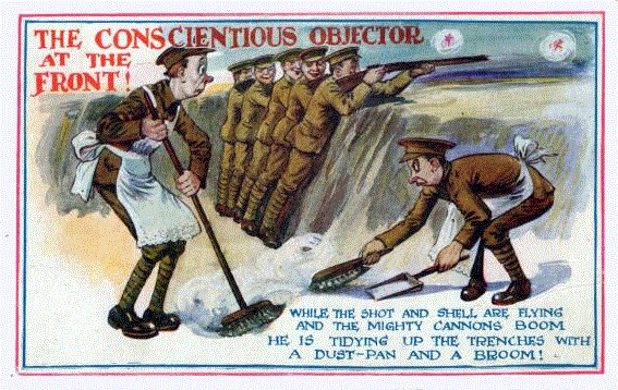 Conscious Objector Cartoon 