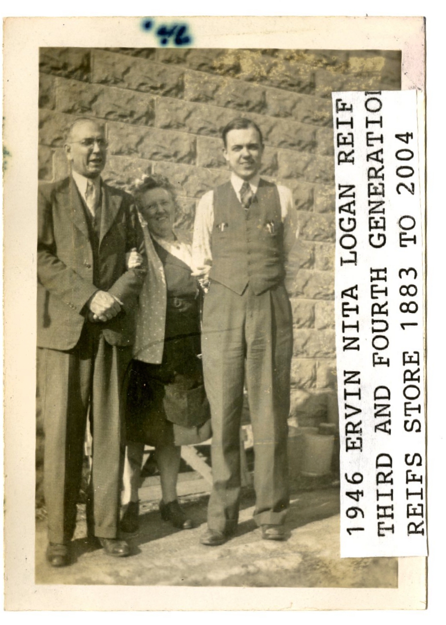 Ervin, Nita, & Logan Reif - 1946