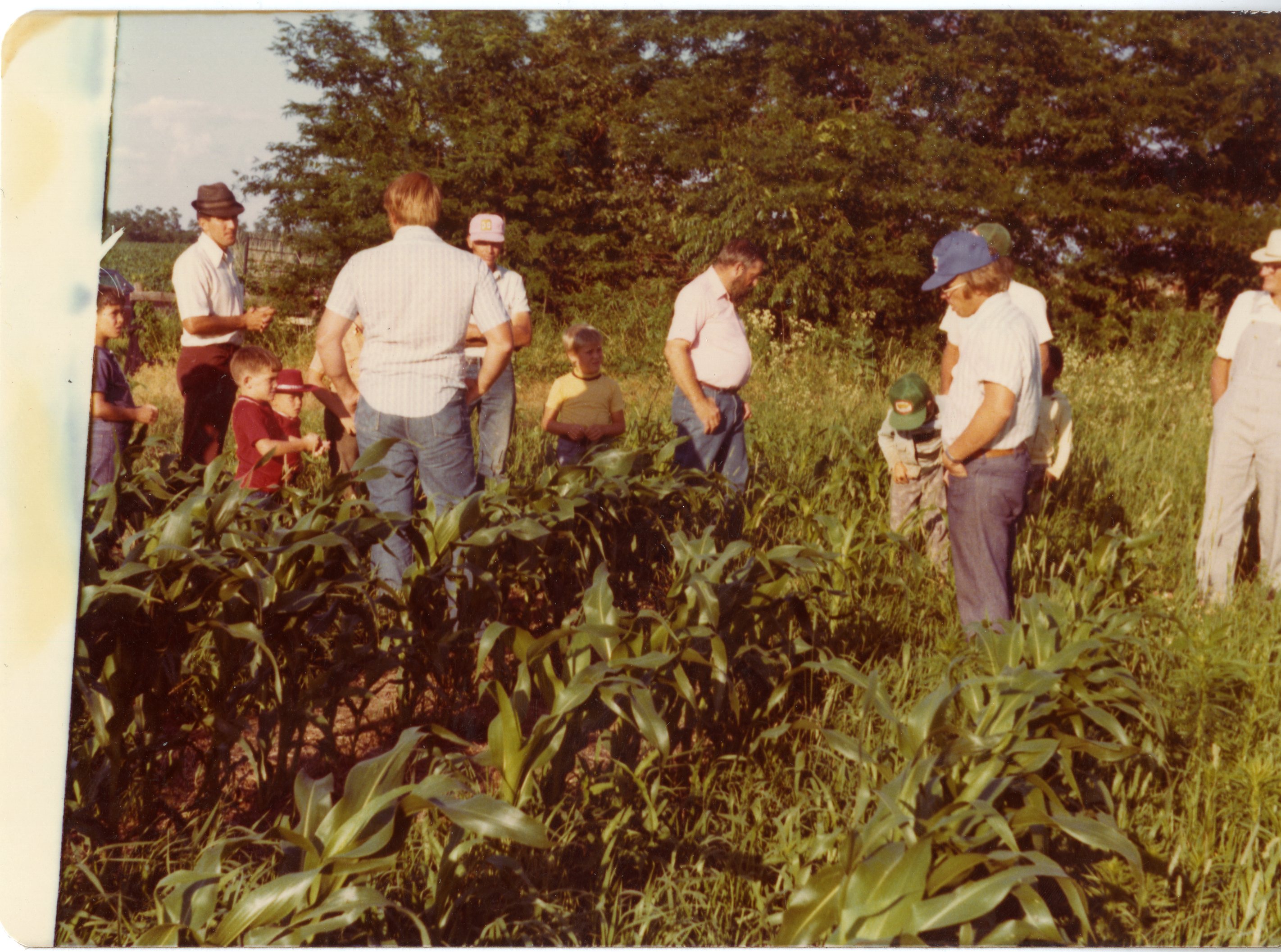 1976 - No till corn on Butch Grim Farm