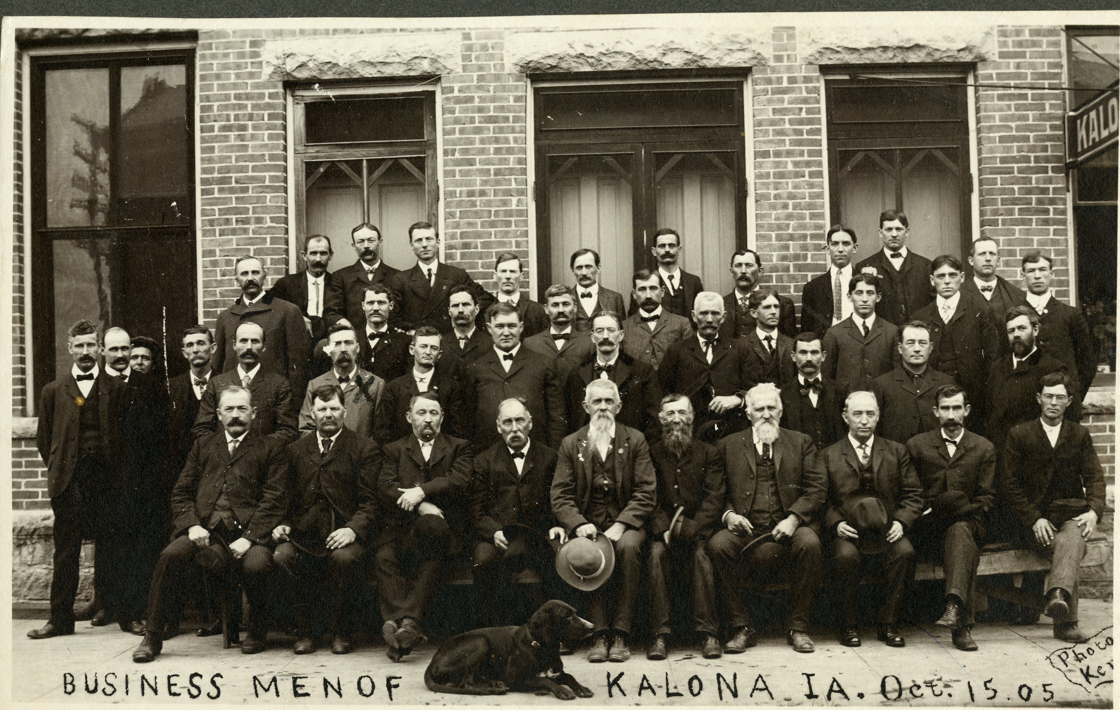 Businessmen of Kalona 1905