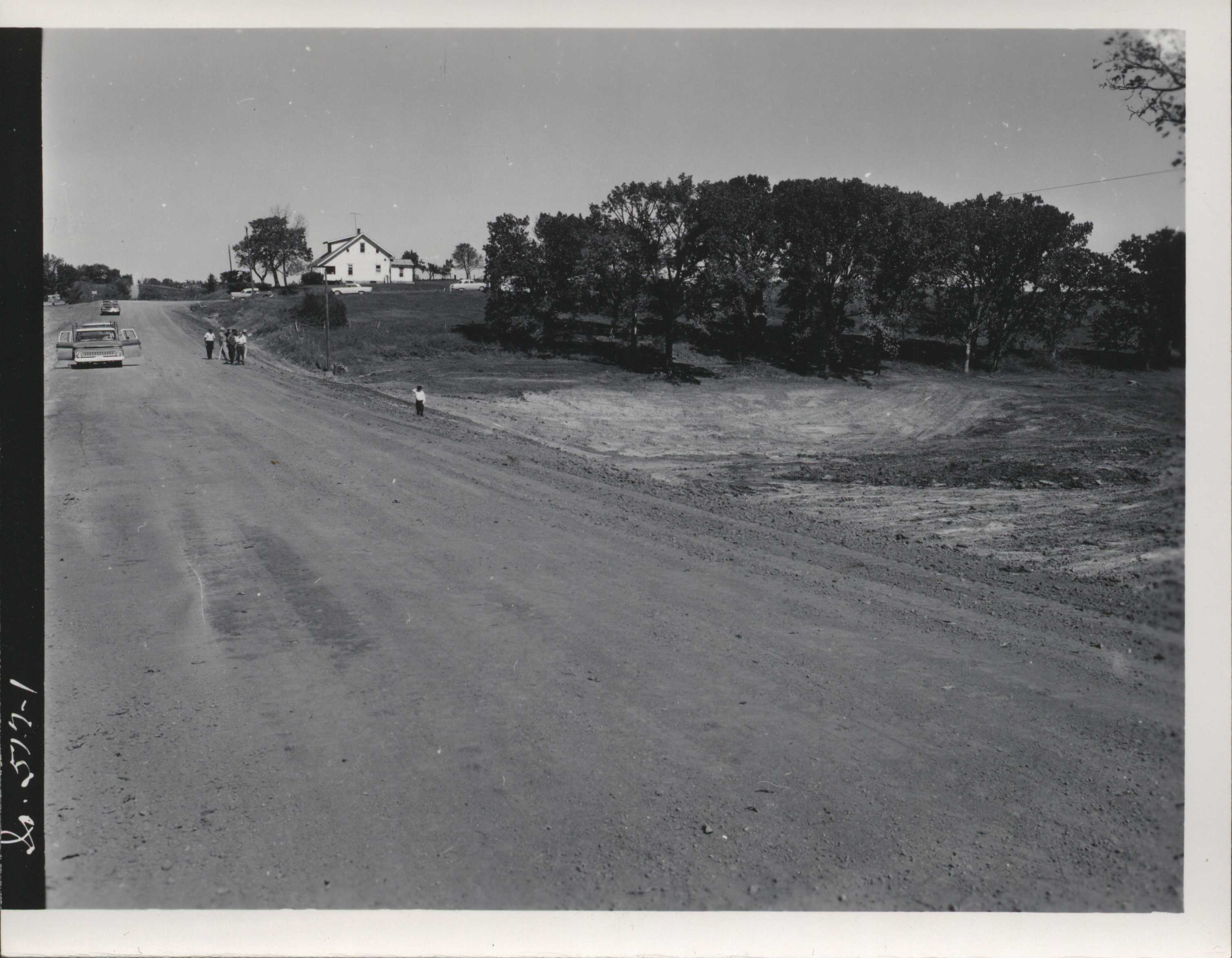 B-9 road inspection of completed conservation project, 1963