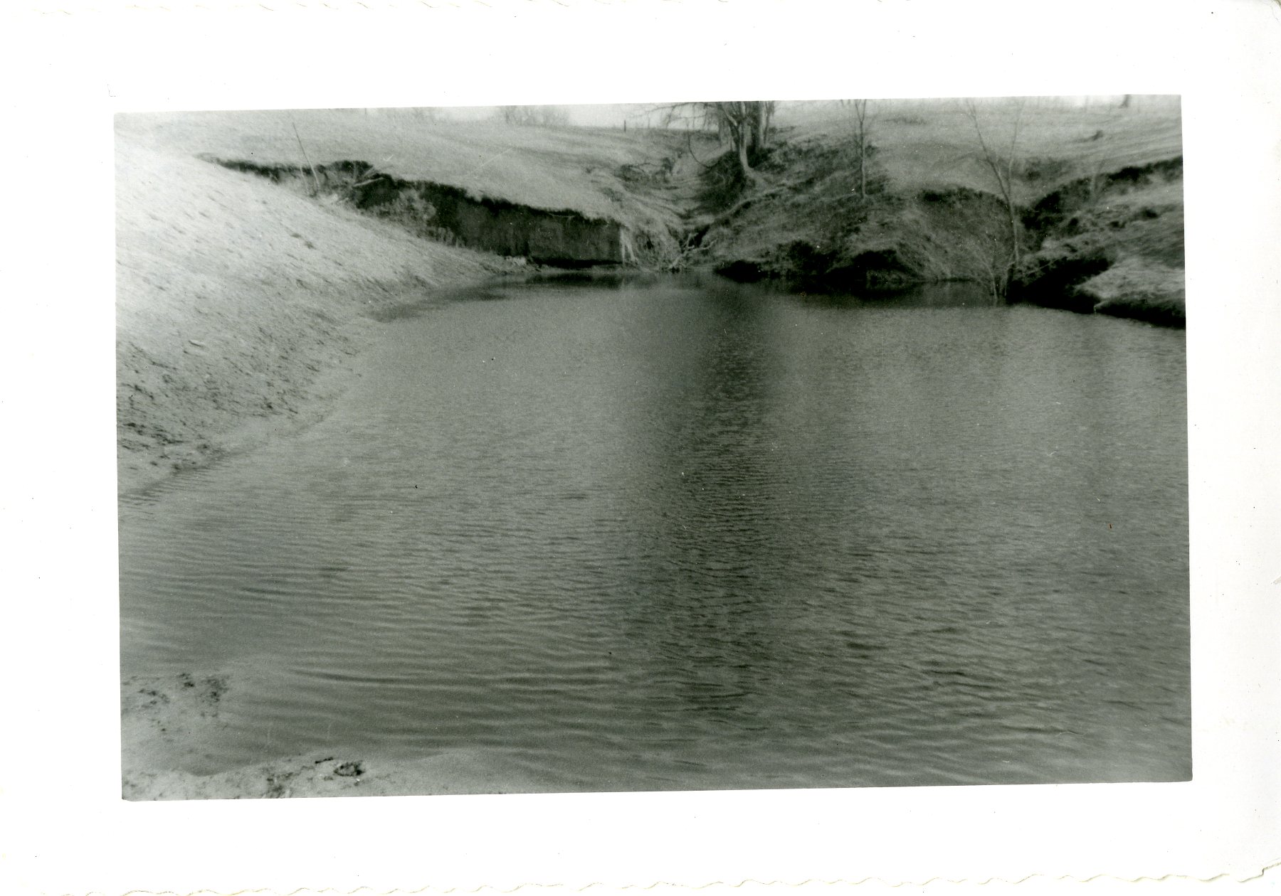 Upper End Of J.D. Peck Pond, 1959