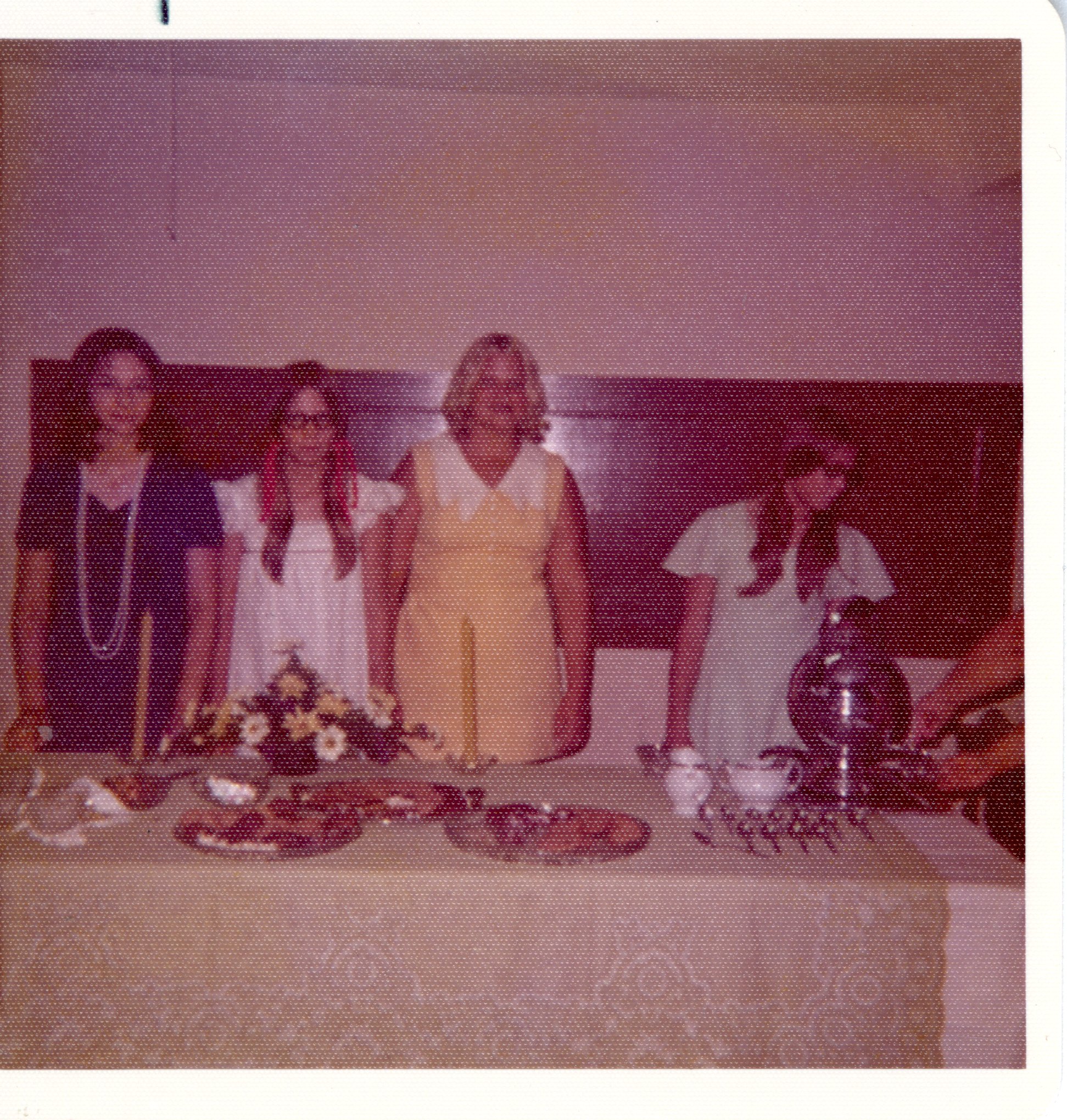 Hostesses at the Tea Table
