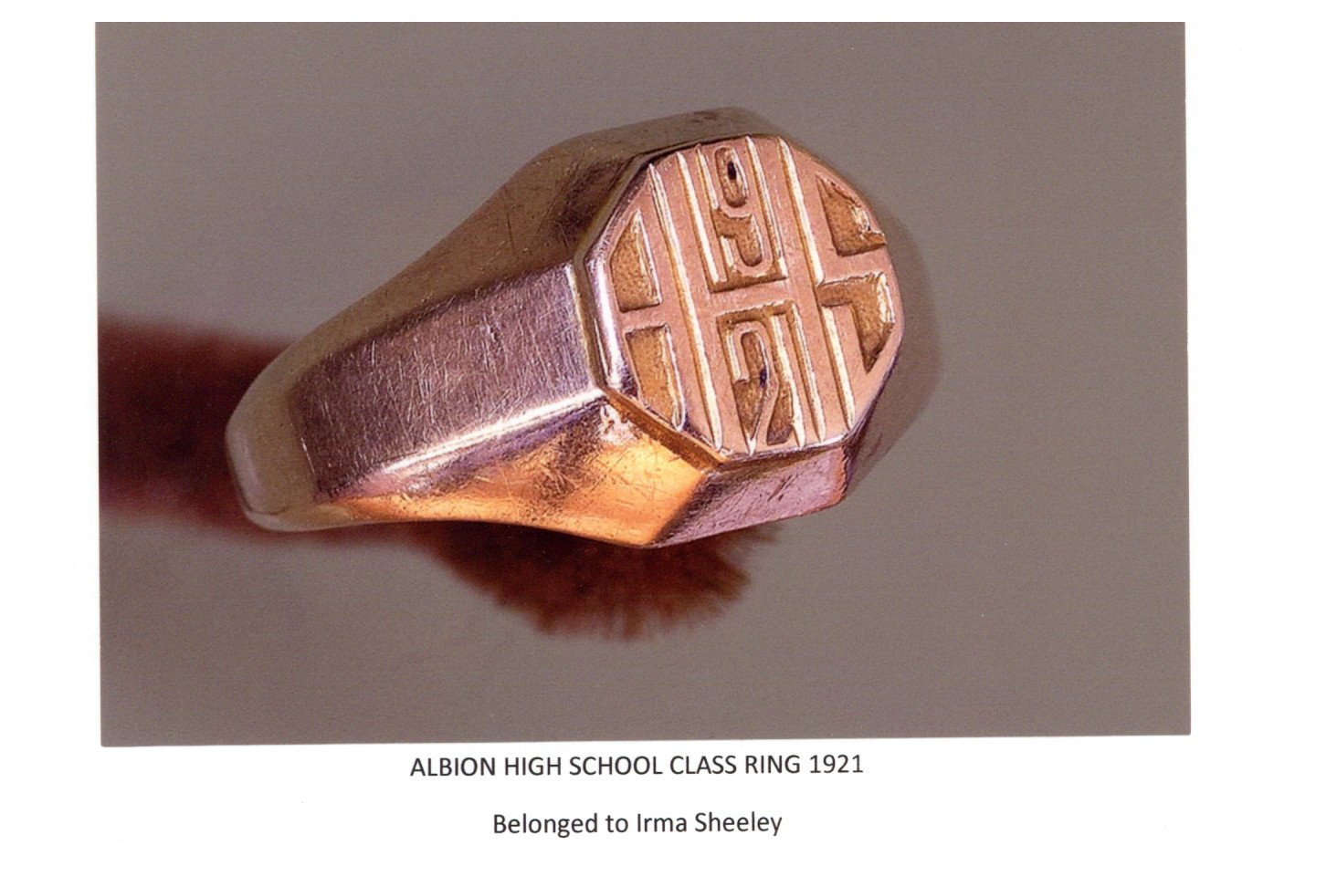 1921 AHS Class Ring