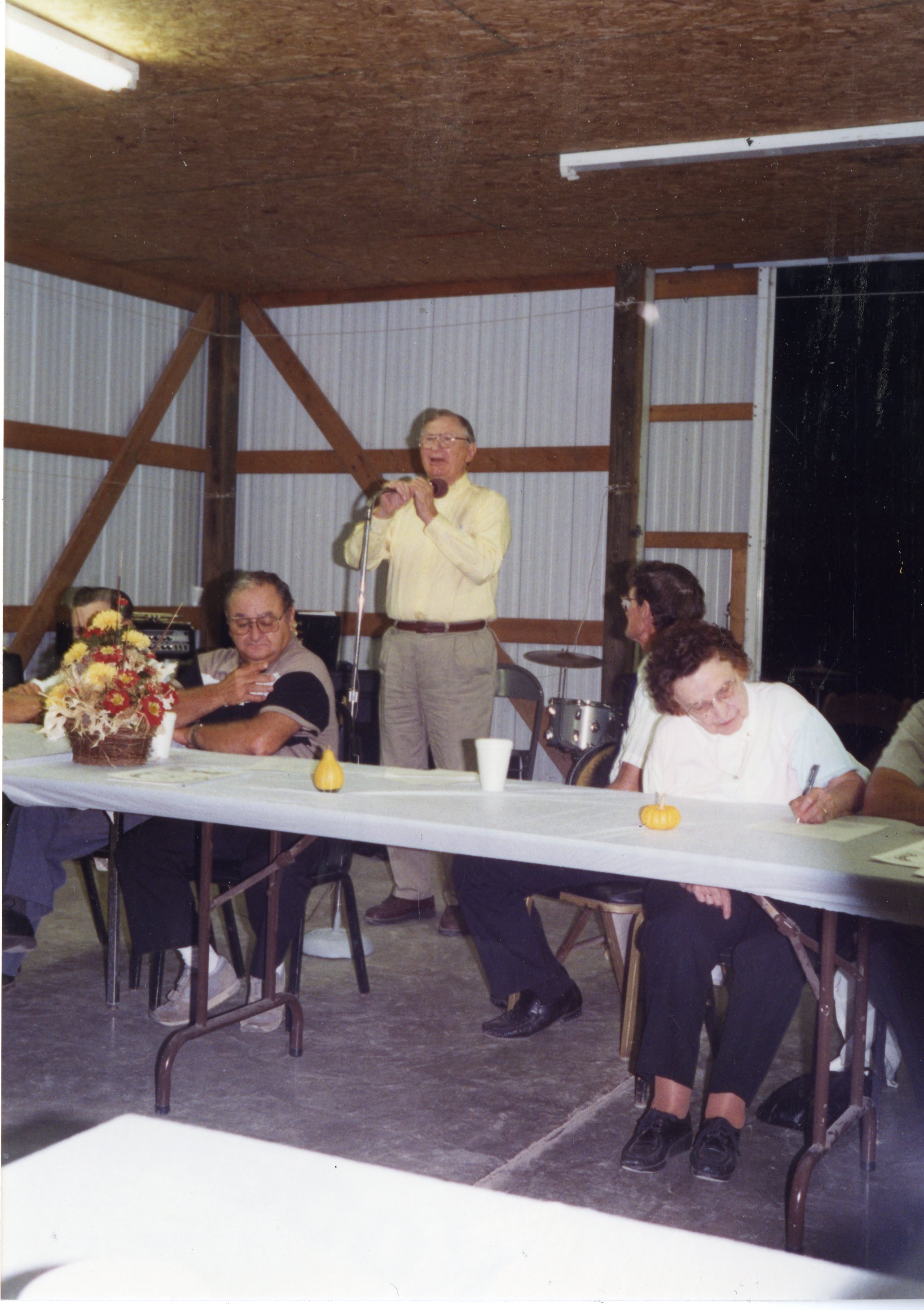 1994 Doyle Schmitter Speaking at 50th Anniversary dinner