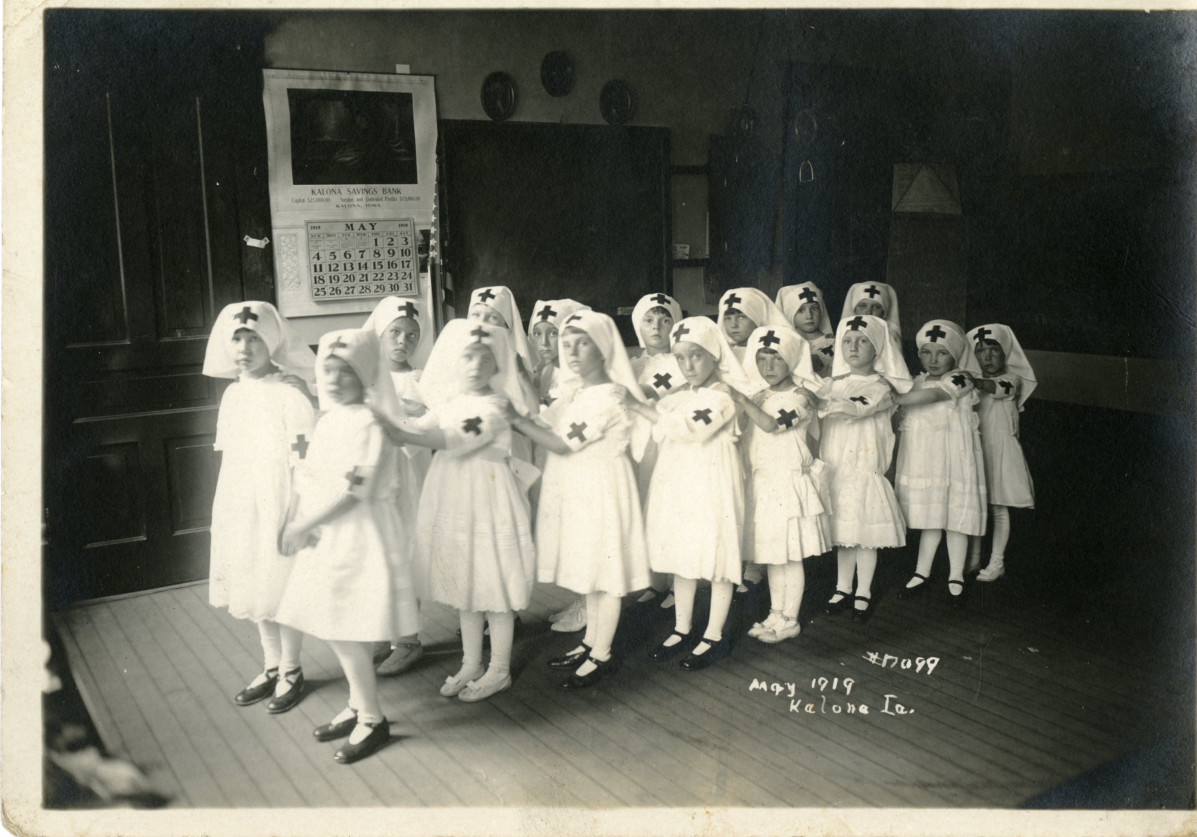 Young Girls in Uniform 1919