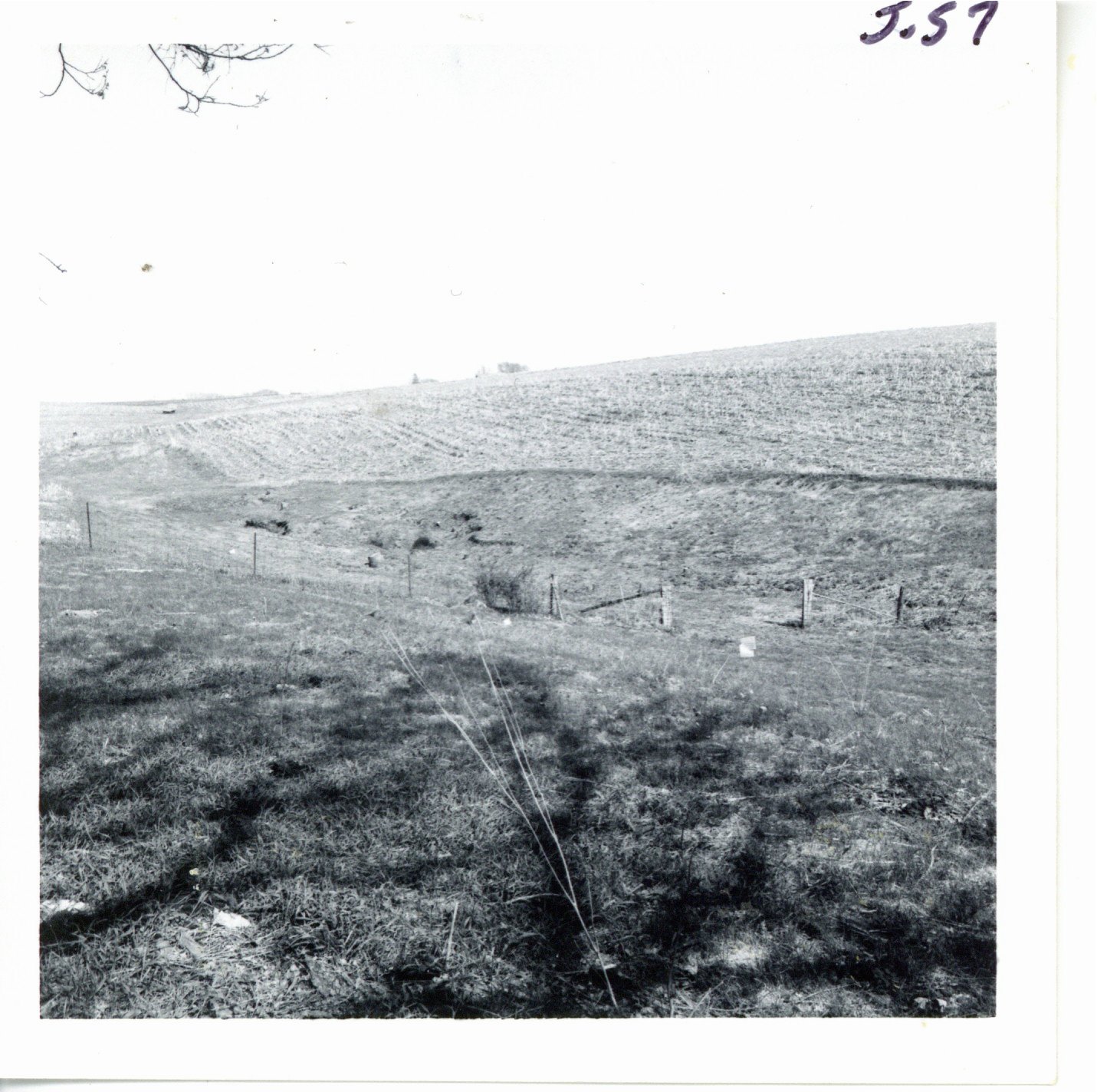 Sylvester Kilburg pond site, 1969