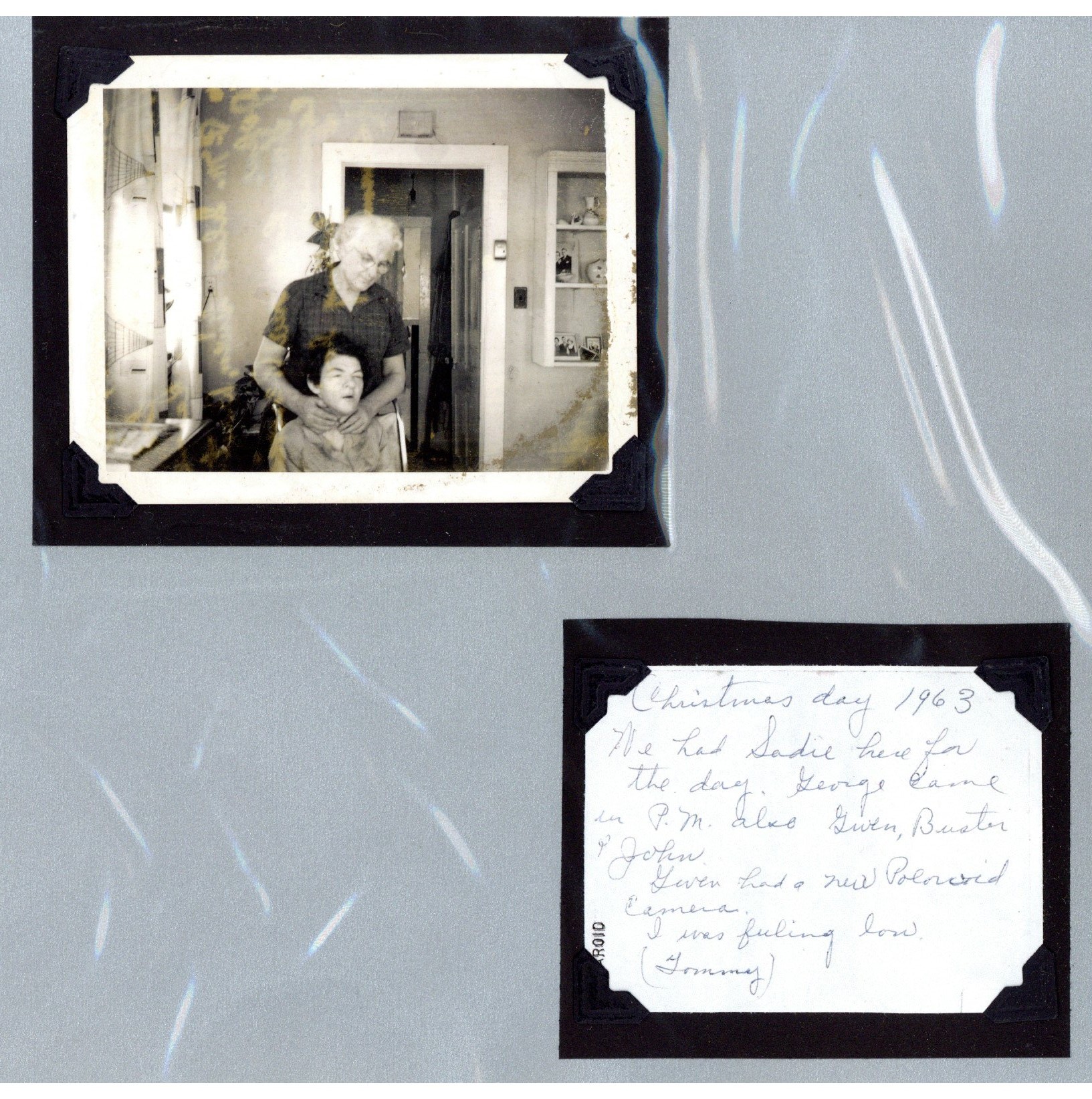 1963 Doc Mantle's wife and daughter
