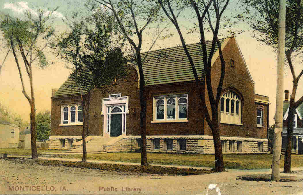 Monticello Public Library, Monticello, Iowa