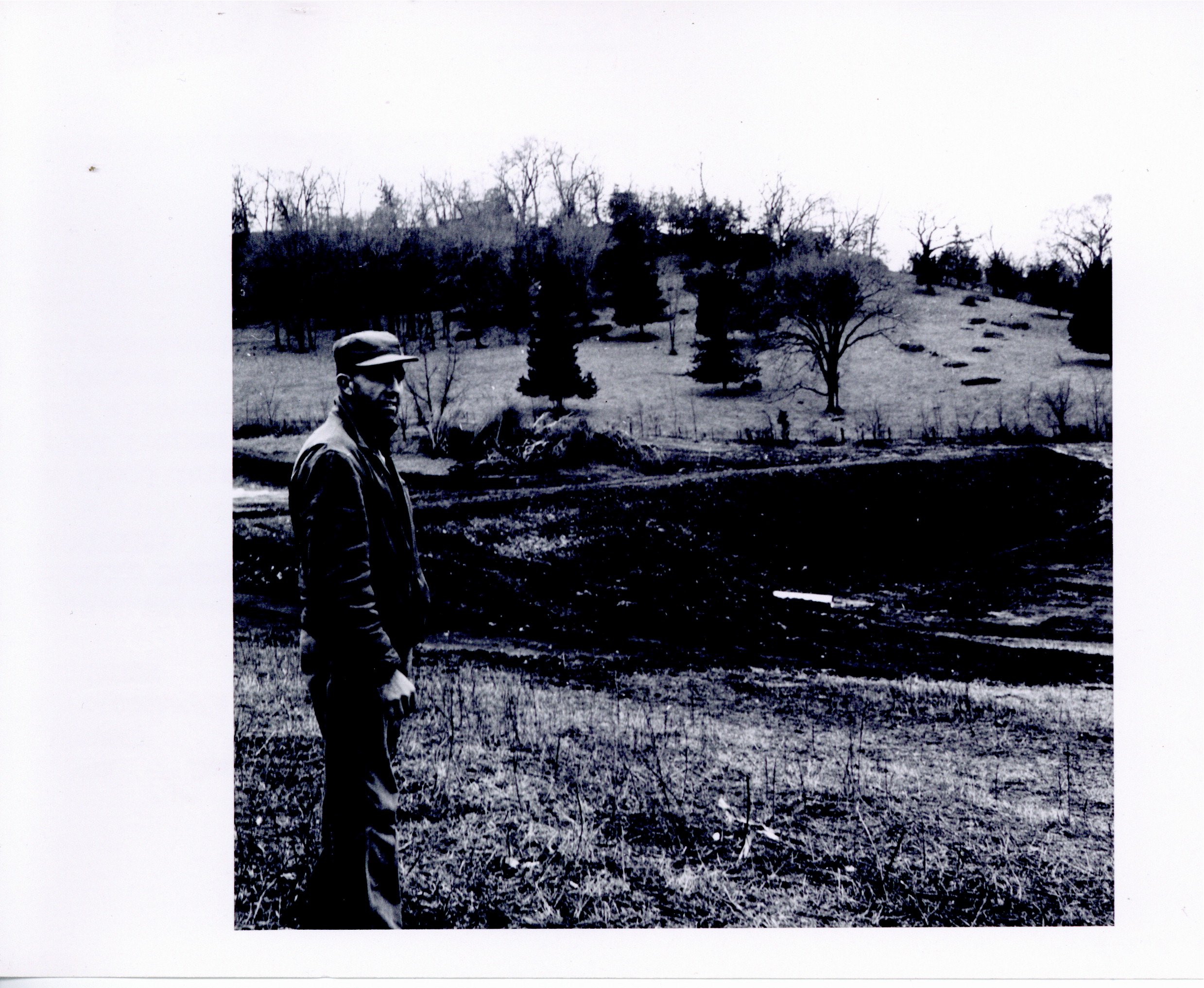 Flood detention dam and waterway, 1966