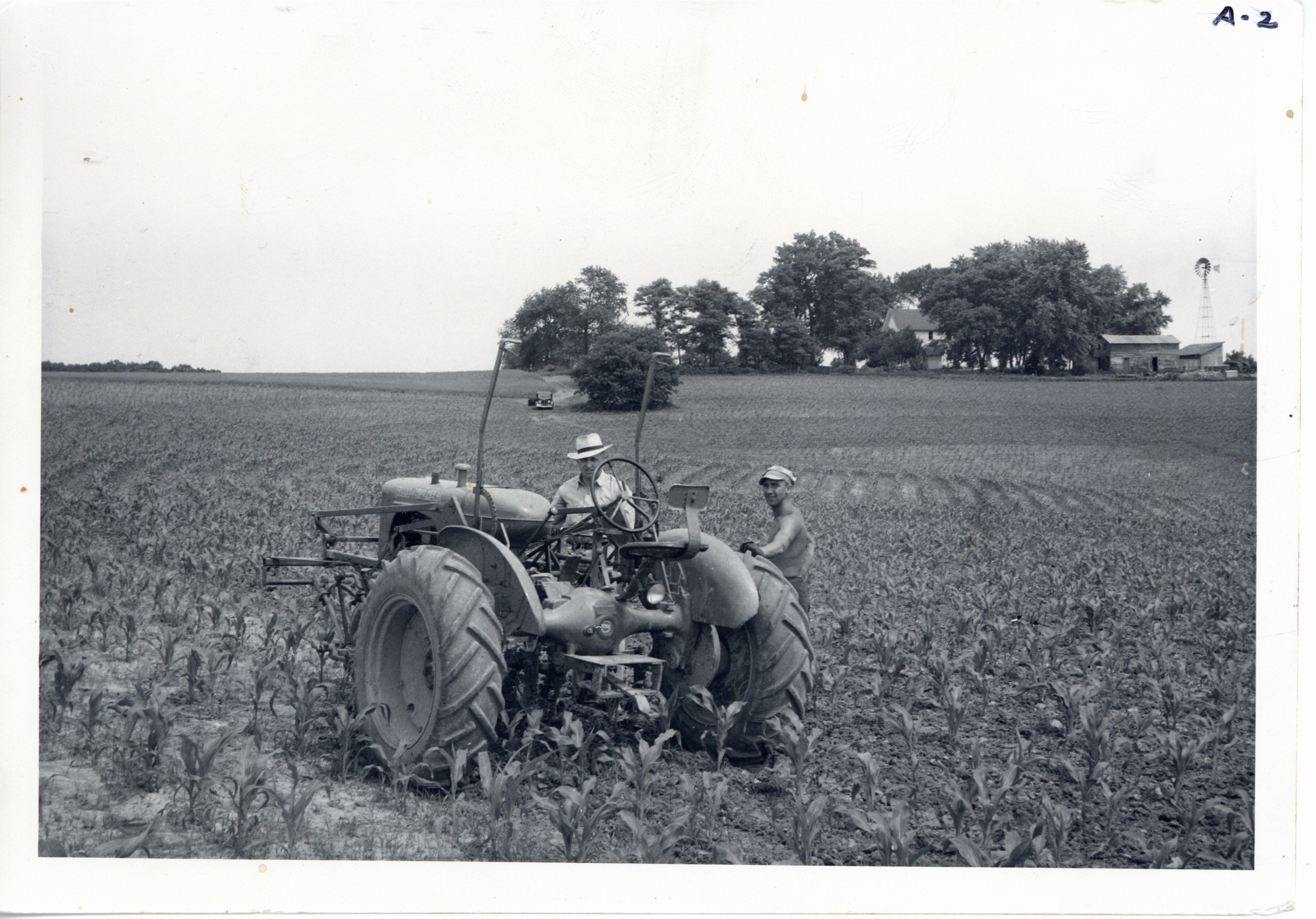 Contour field, 1945