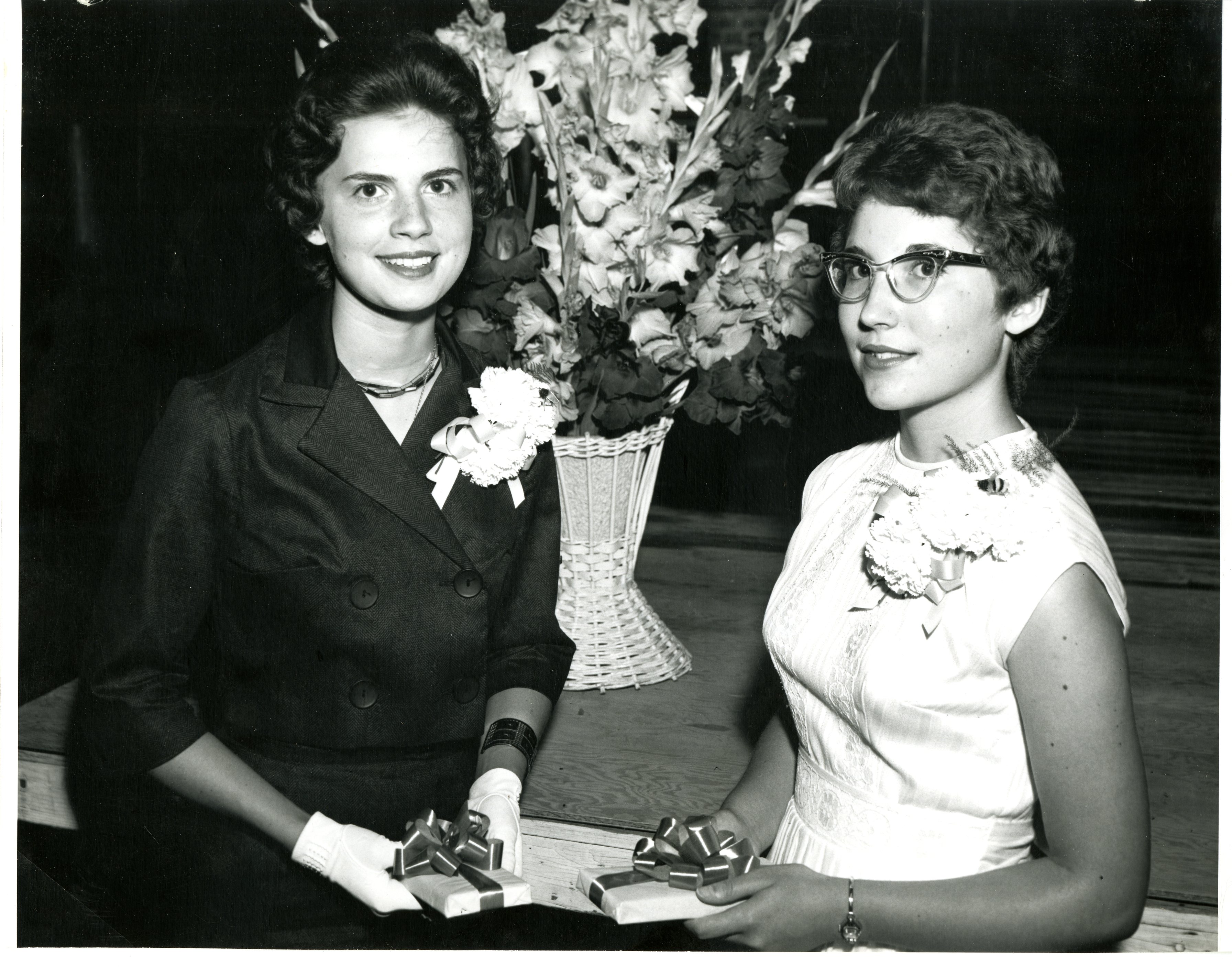 Mary Francis Newell and Marilyn Morris 