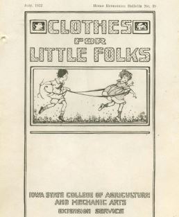 Title page; Clothes for Little Folks