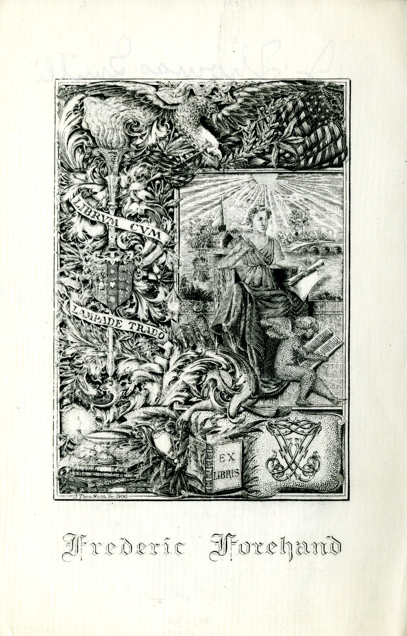 Frederic Forehand Bookplate 