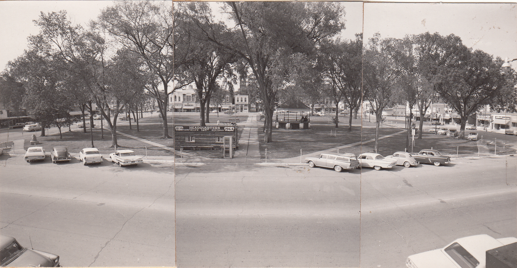  View of Central Park in Fairfield Iowa