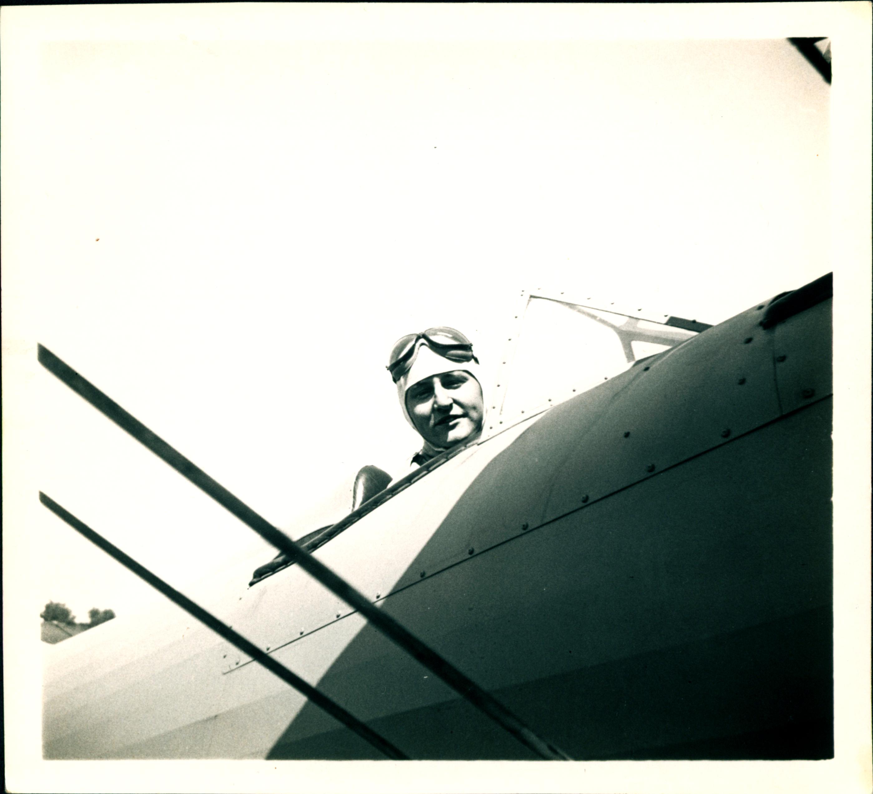 0048_Ross Martin in Plane,1942