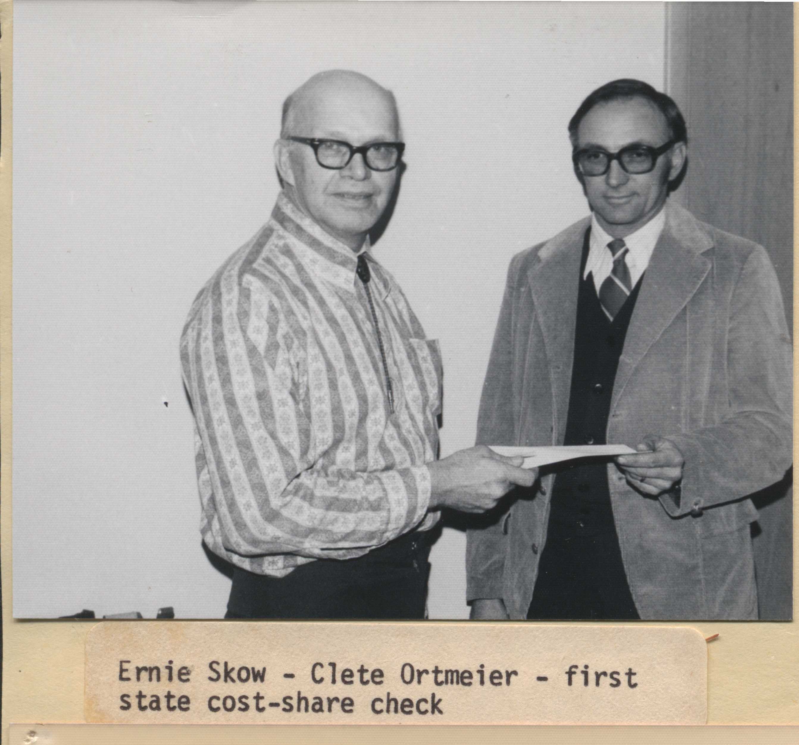 First State Cost-Share Check.