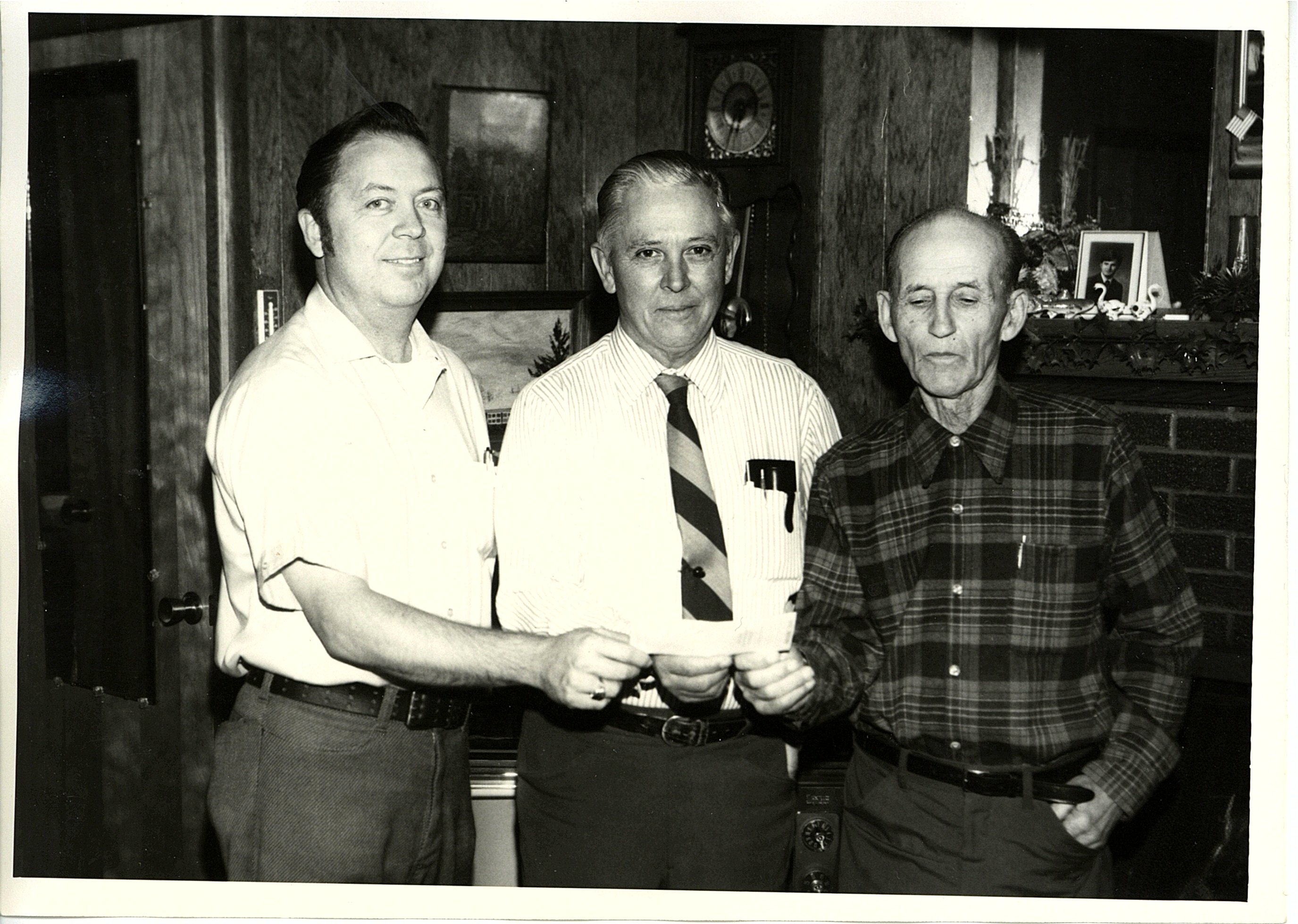 Ted Hall, Everett Pierce, and Alva Lynch