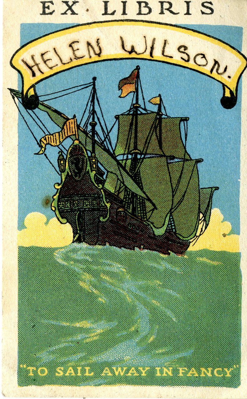 Helen Patricia (Patsy) Wilson Bookplate 