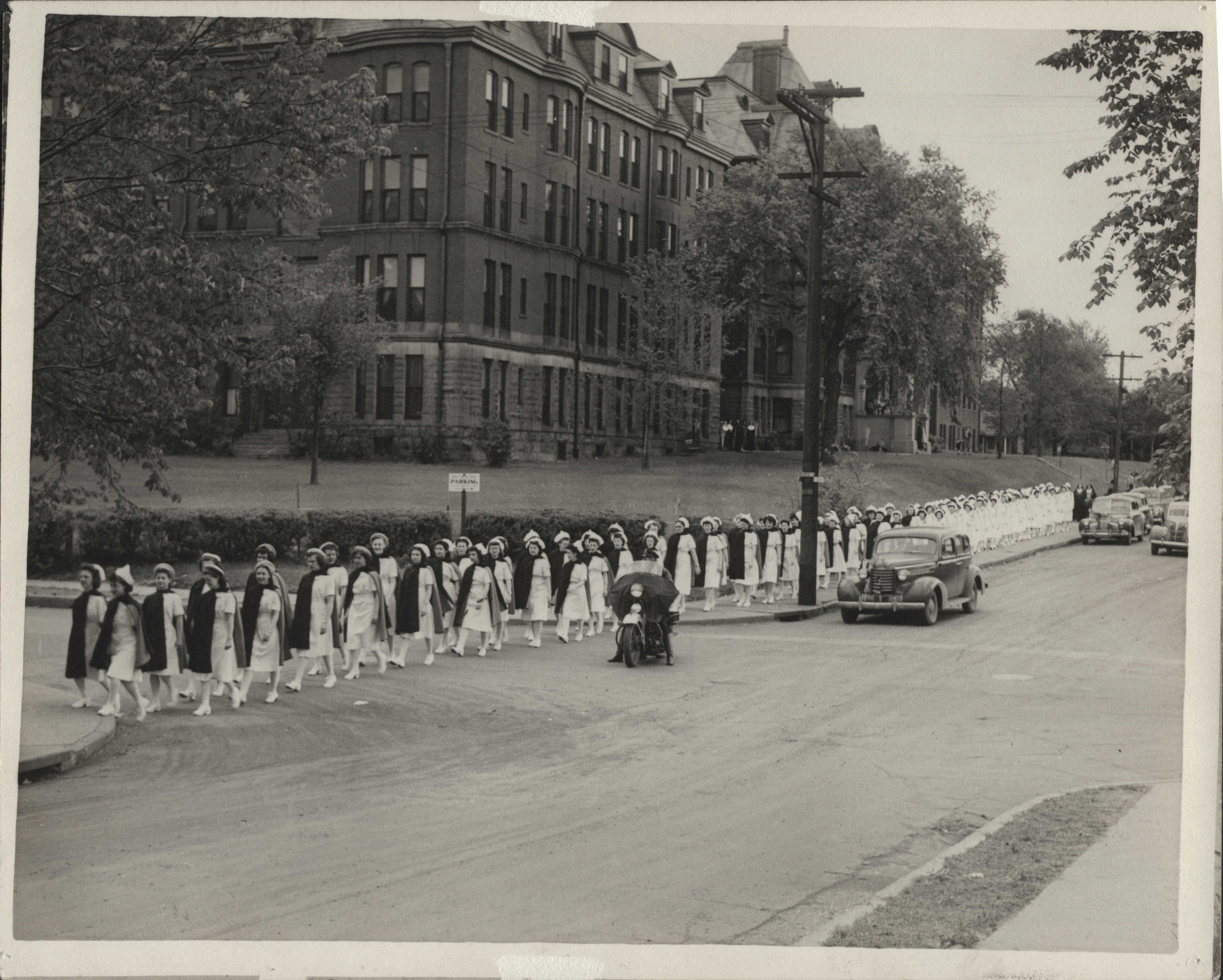 Graduation Day Parade - Class of 1946
