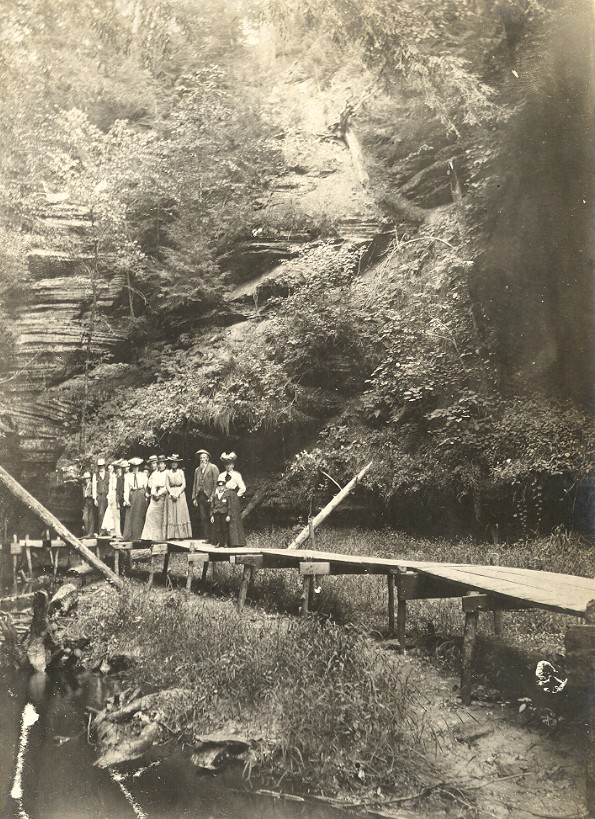 Group Pic on Walkway 