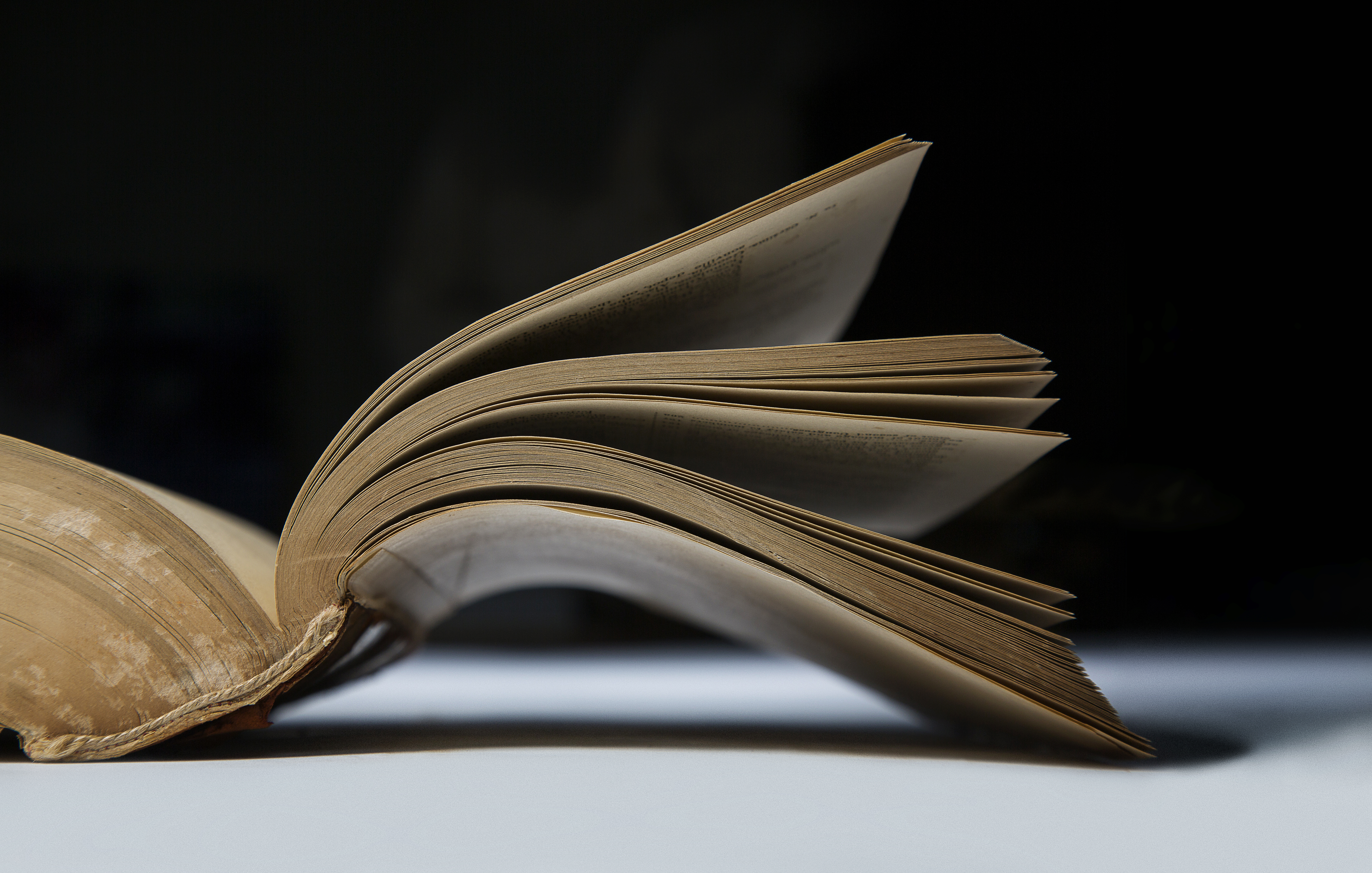 06. An Open Book in the Iowa State Law Library in Des Moines, Iowa