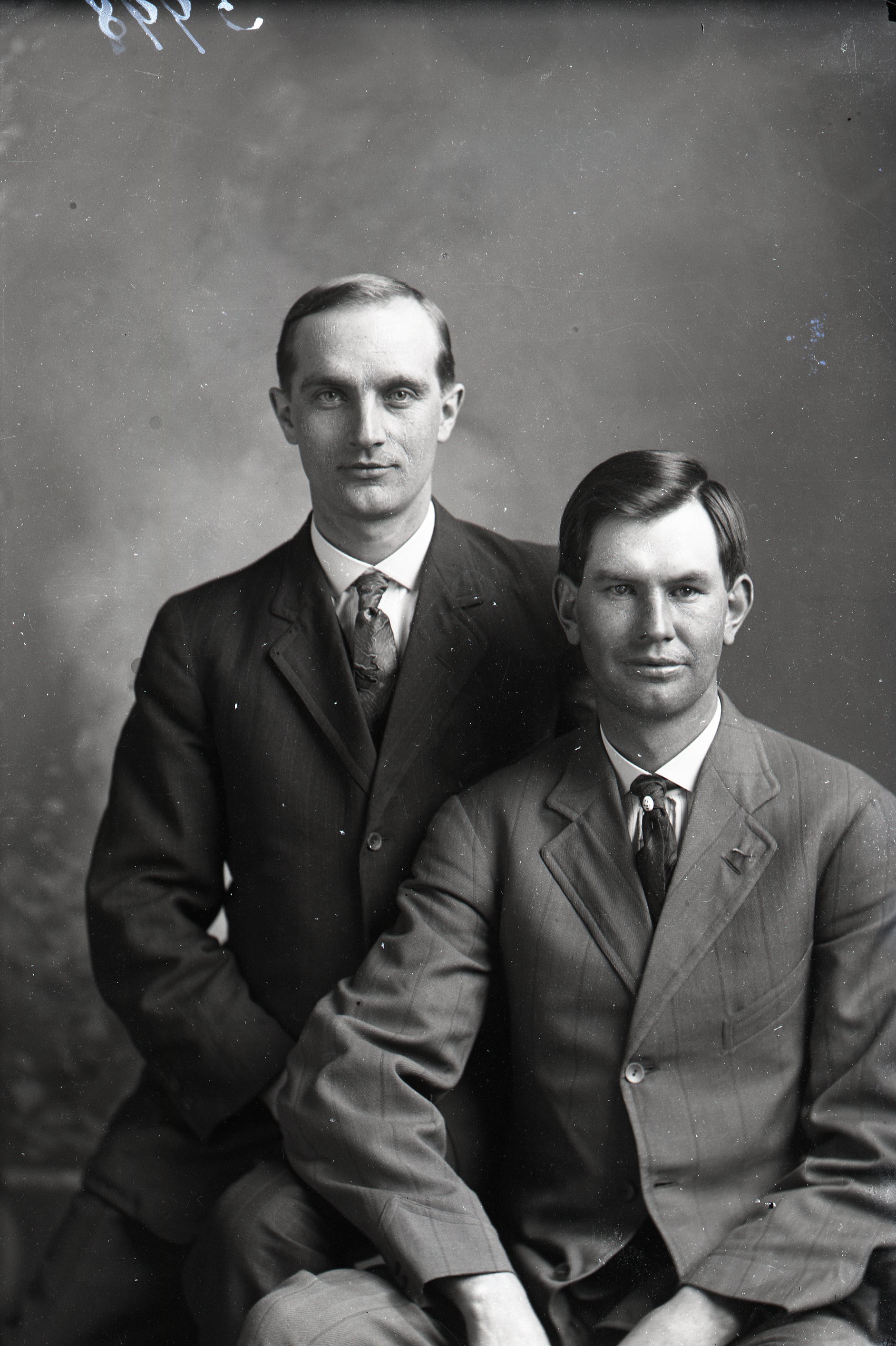 Two men seated